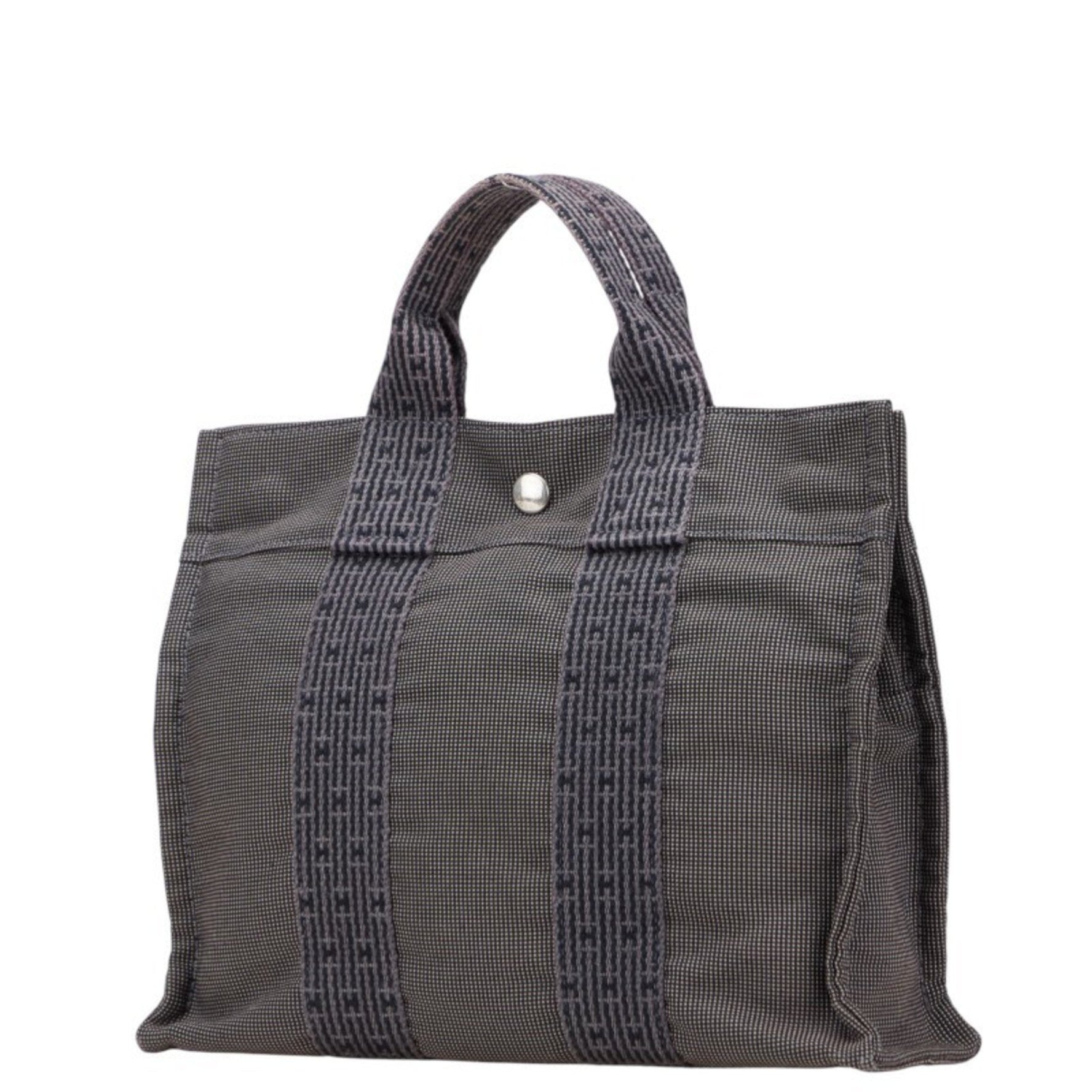 Hermès Air Line Tote PM Handbag, Canvas, HERMES