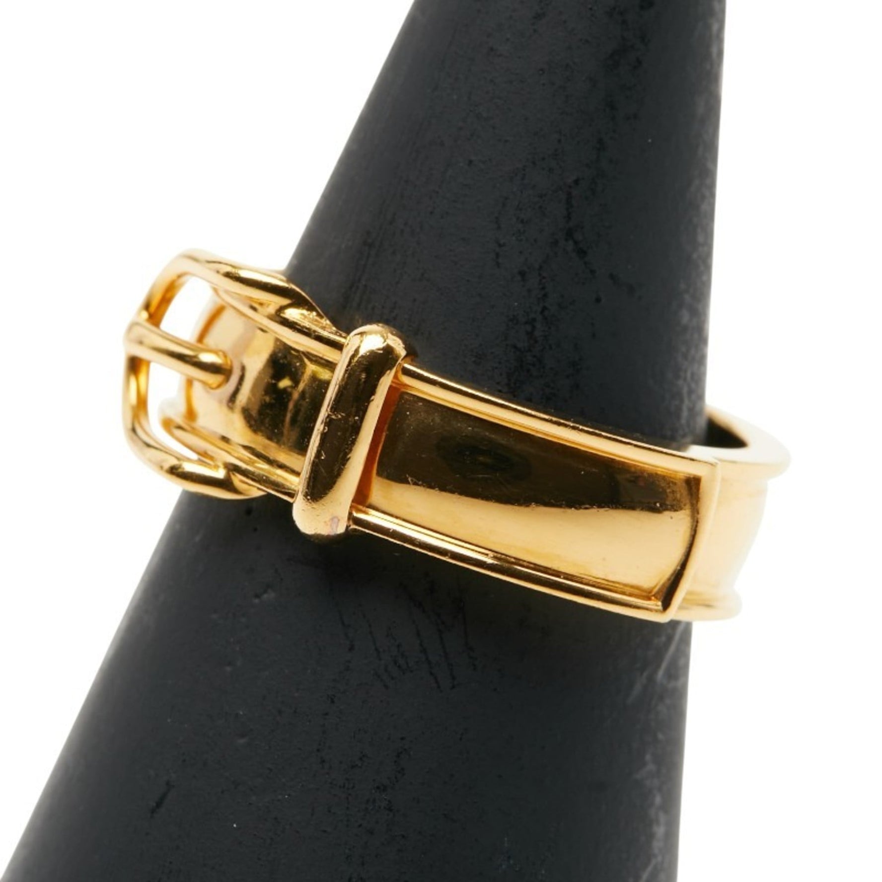 Hermes Santur belt motif scarf muffler ring plated