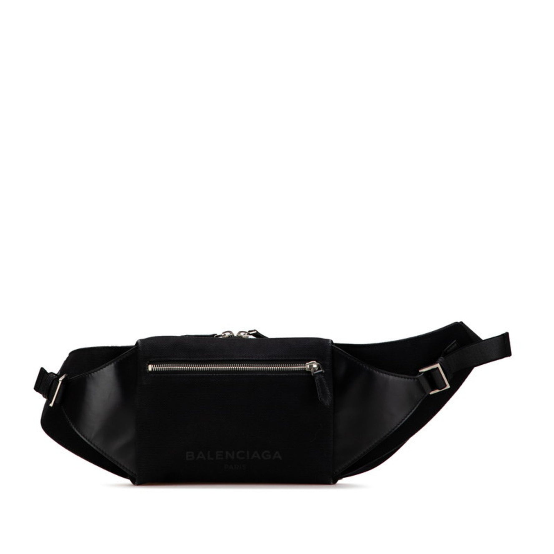Balenciaga Waist Bag/Body Bag Canvas and Leather