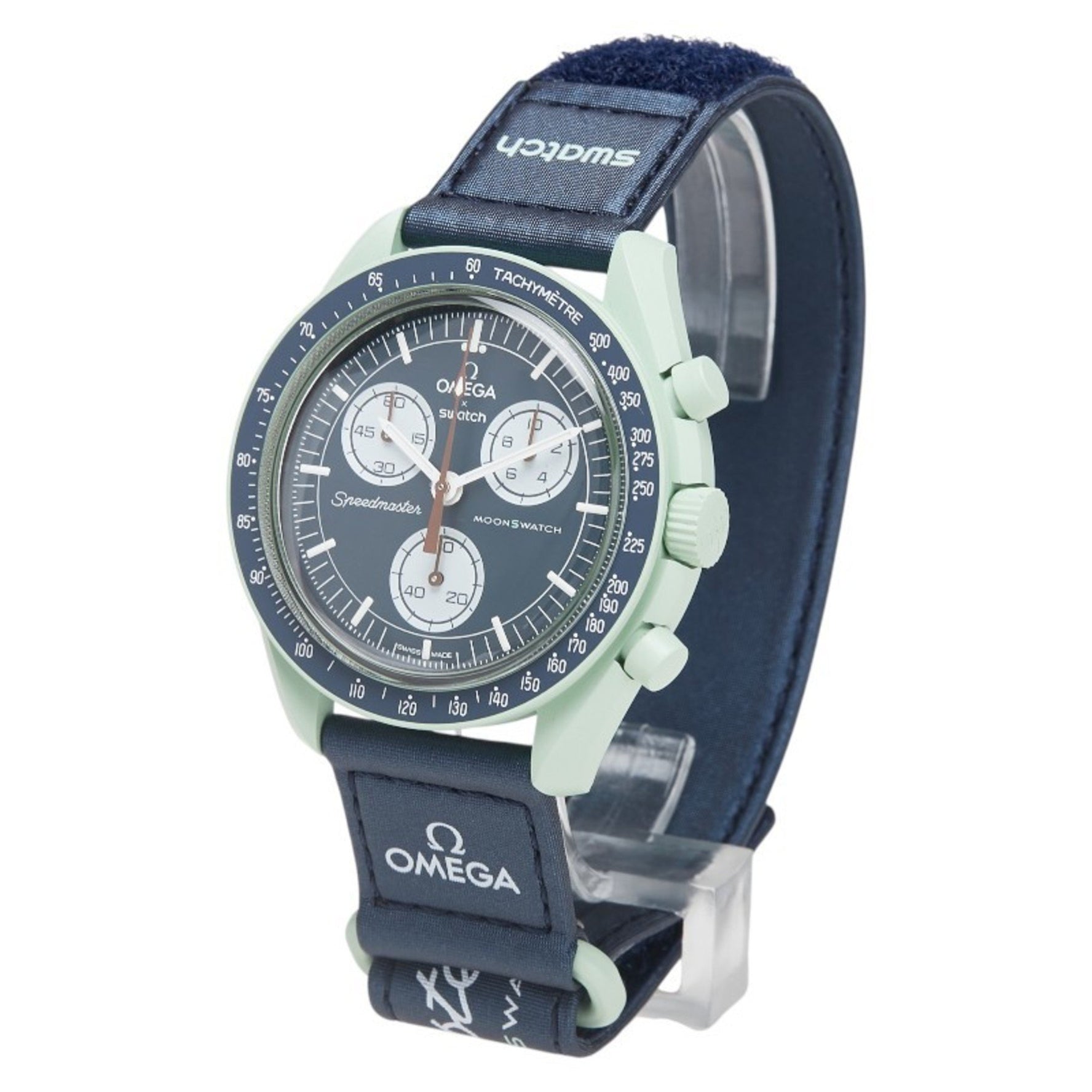 OMEGA x Swatch MoonSwatch Mission on Earth Watch Quartz Navy Dial Ceramic Nylon