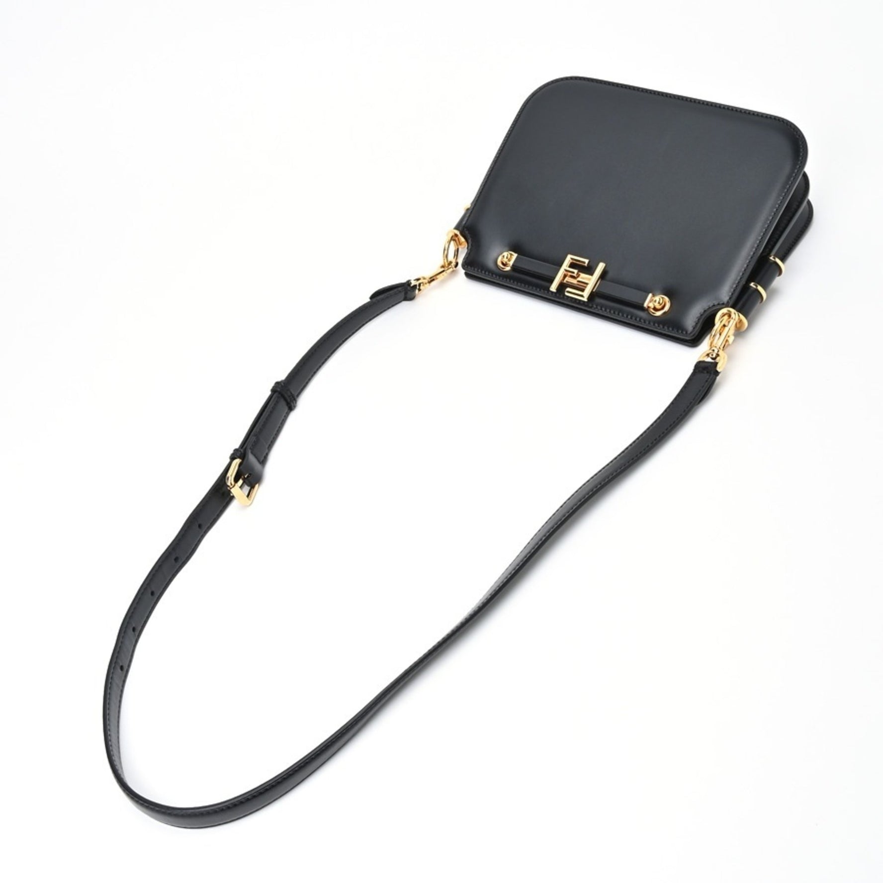 FENDI Touch Small Shoulder Bag Leather