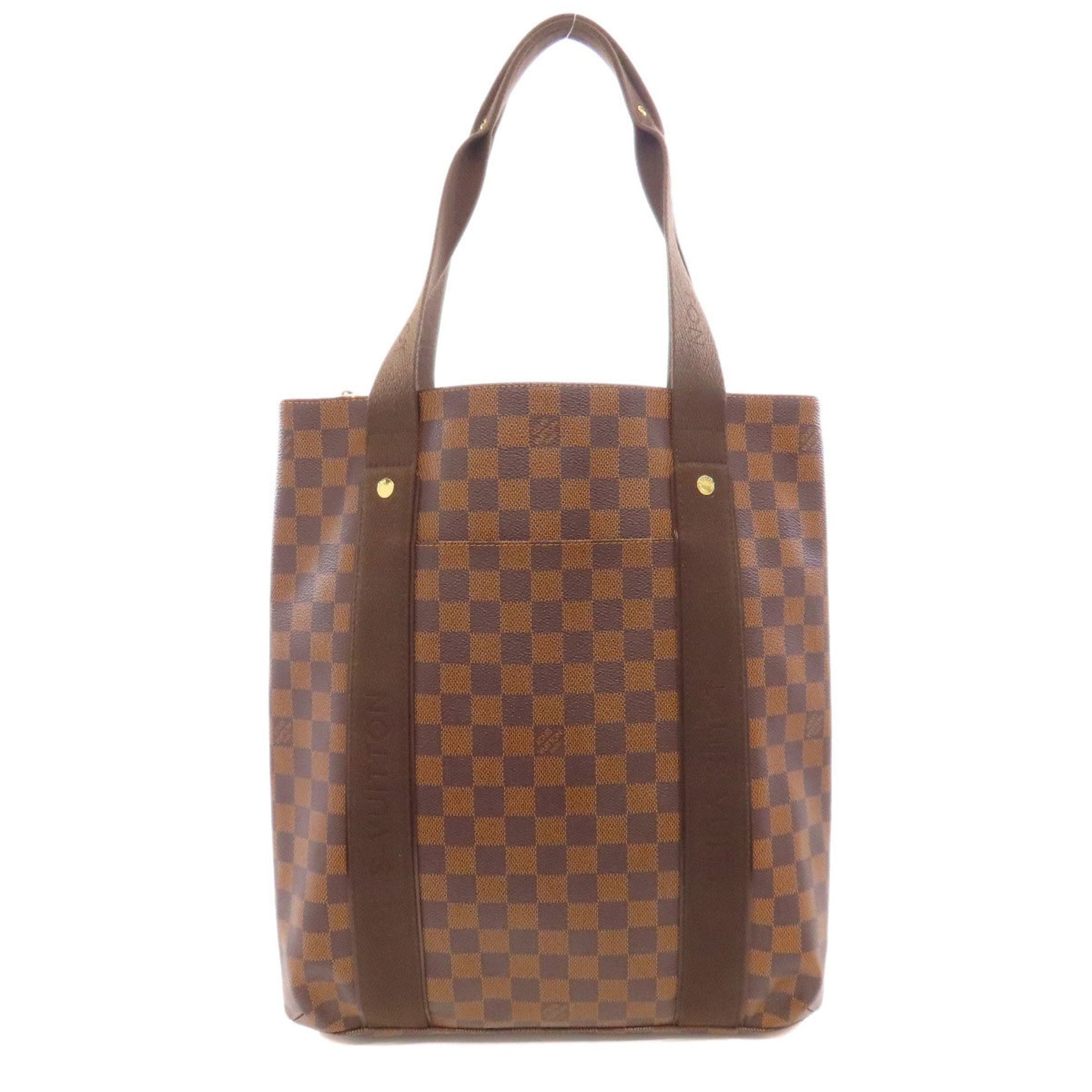Louis Vuitton Cabas Bobur Handbag Damier Canvas