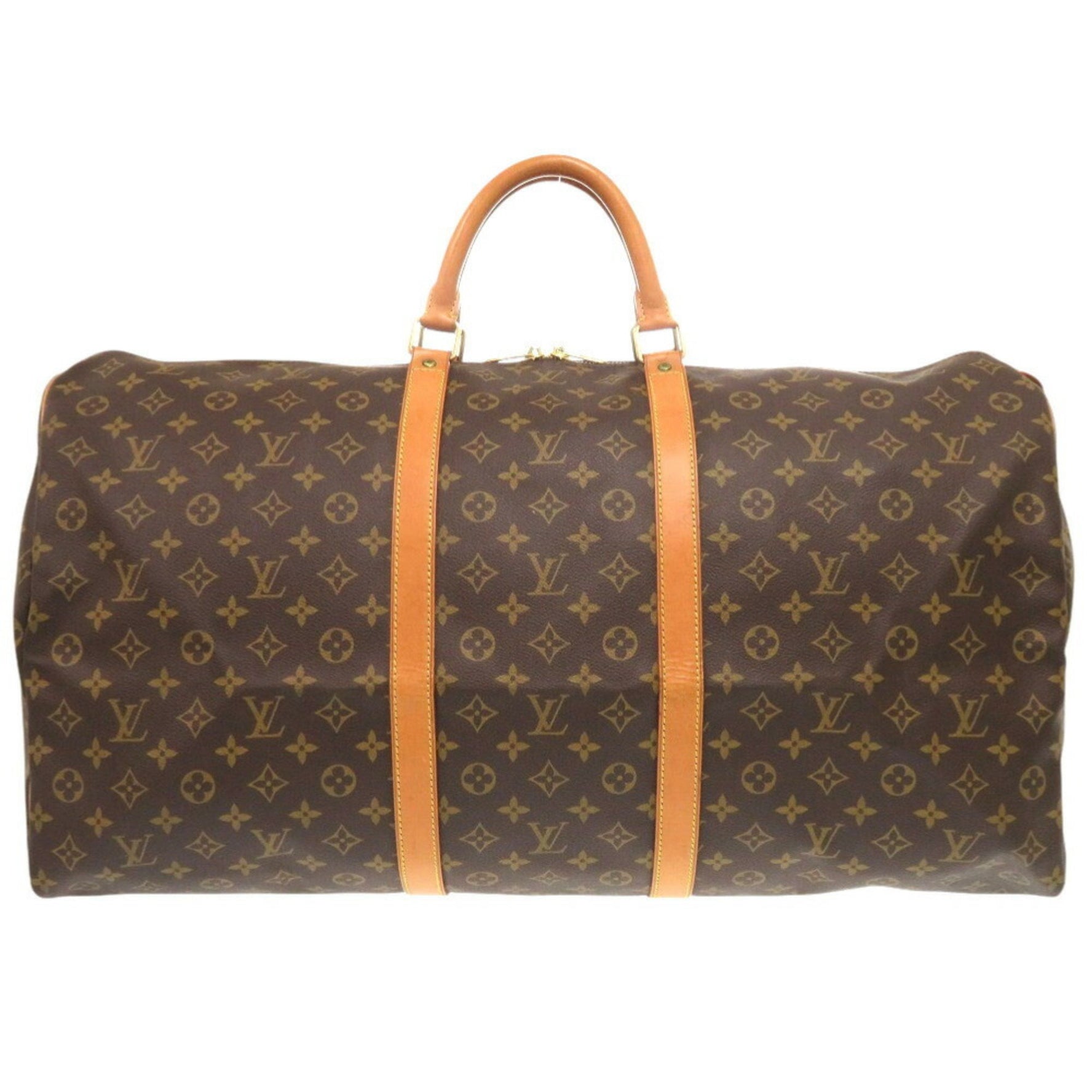 Louis Vuitton Keepall 60 Monogram Boston Bag LV 1028