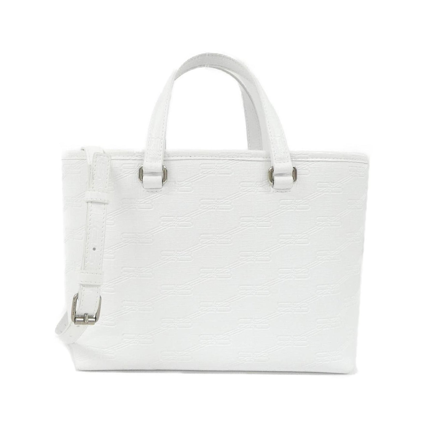 Balenciaga BB MONOGRAM Signature Small Shopper Handbag
