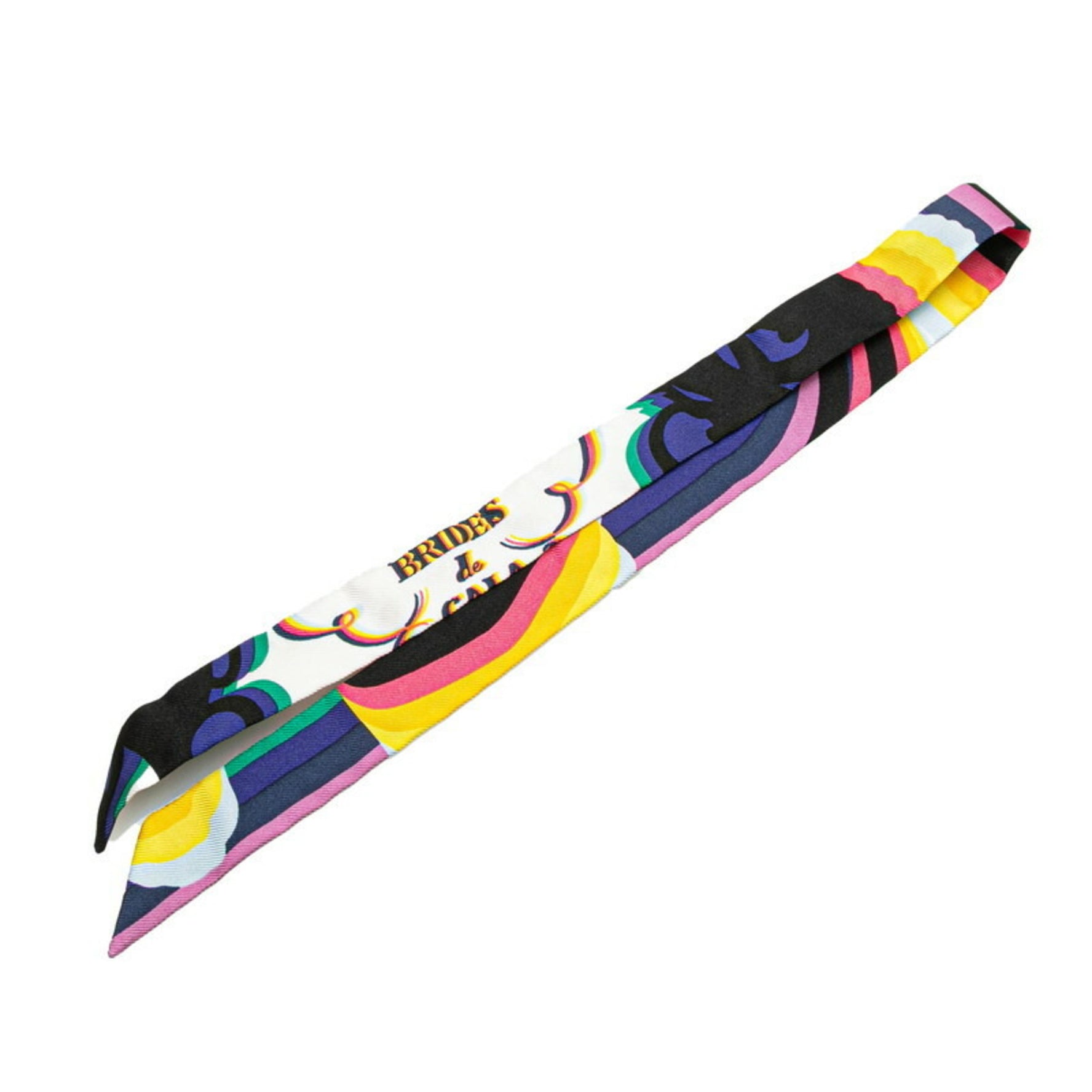 Hermes Twilly BRIDES de GALA Scarf Muffler Multicolor Silk