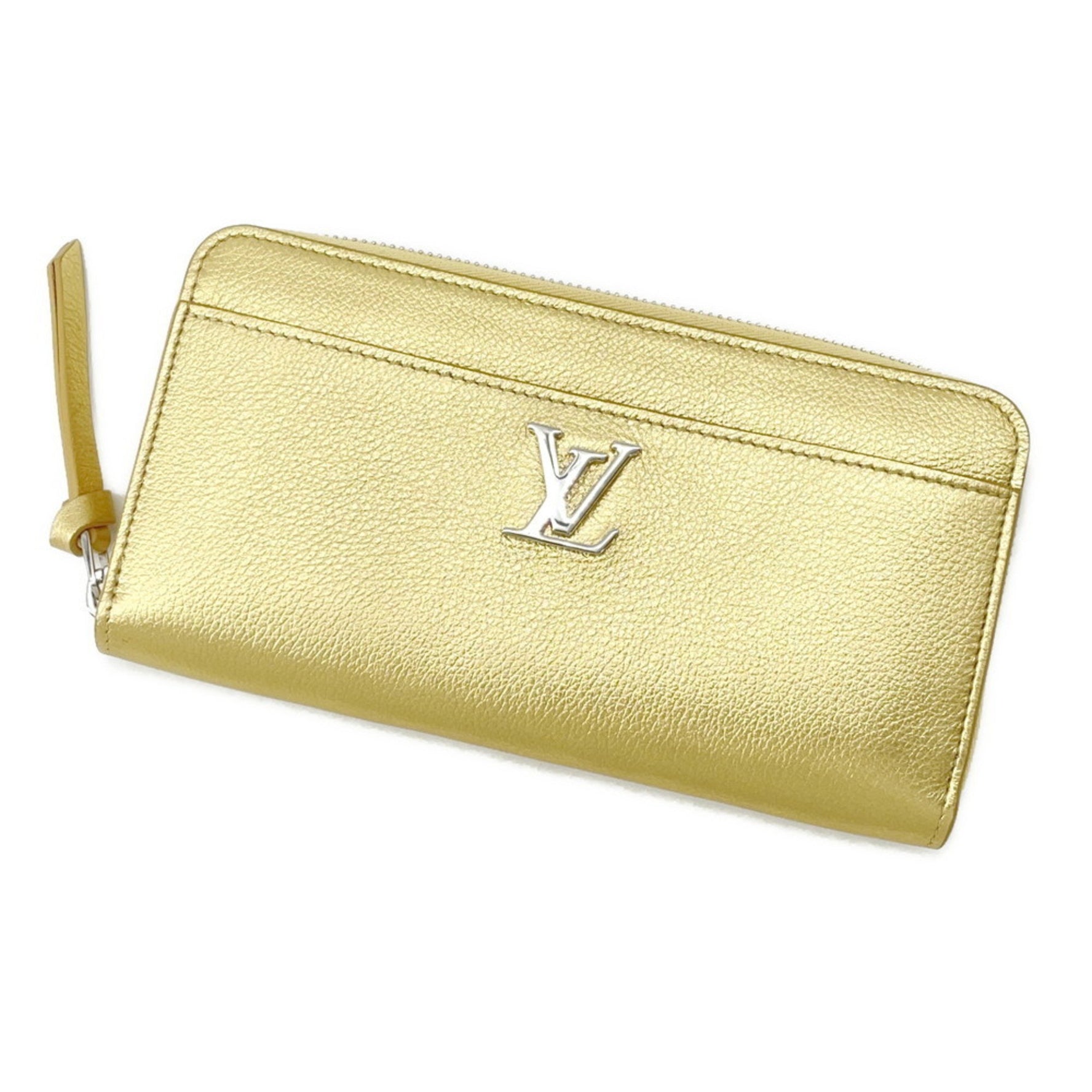 Louis Vuitton Zippy Lockme Calf Leather Long Wallet LOUIS VUITTON