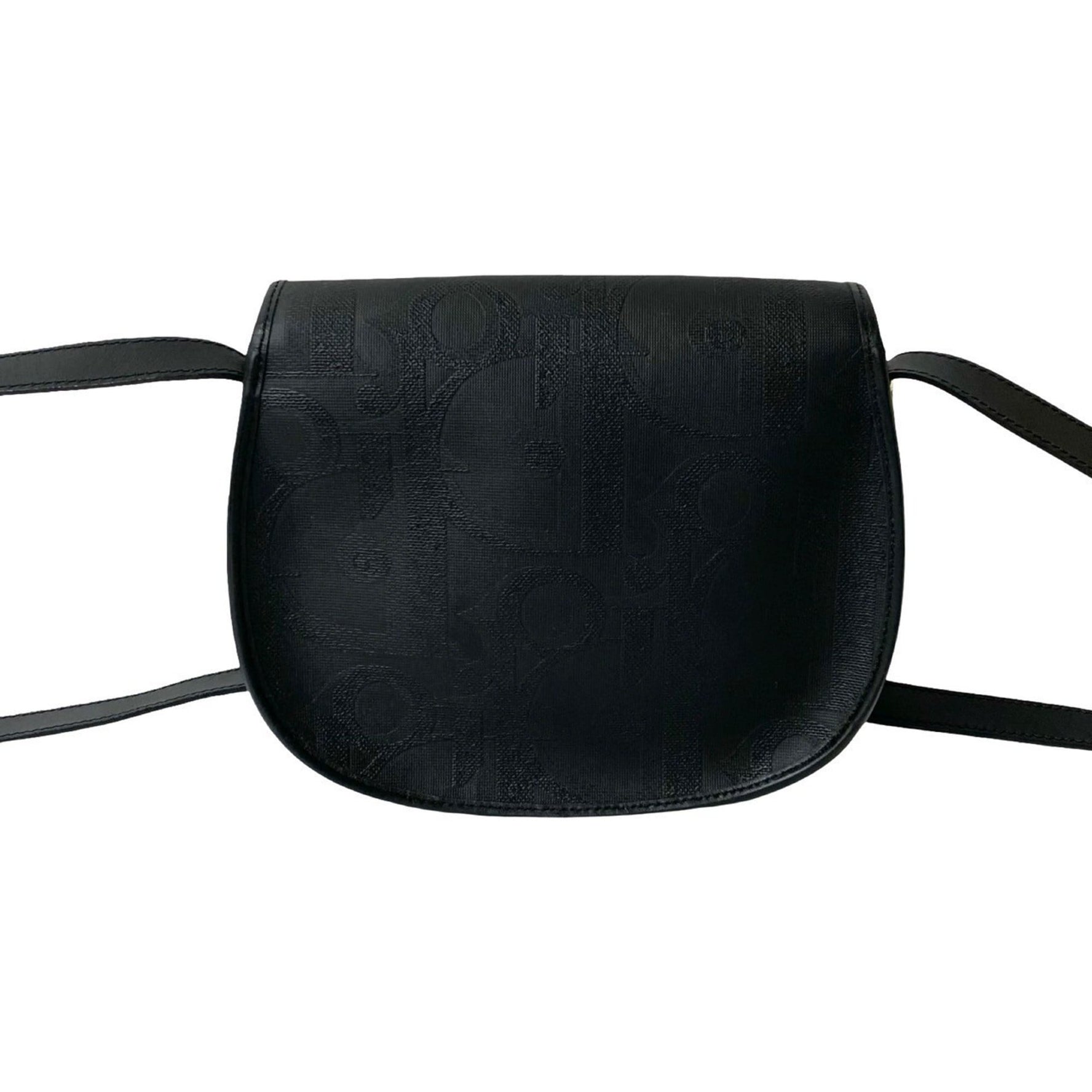 Christian Dior Trotter Leather Shoulder Bag Pochette