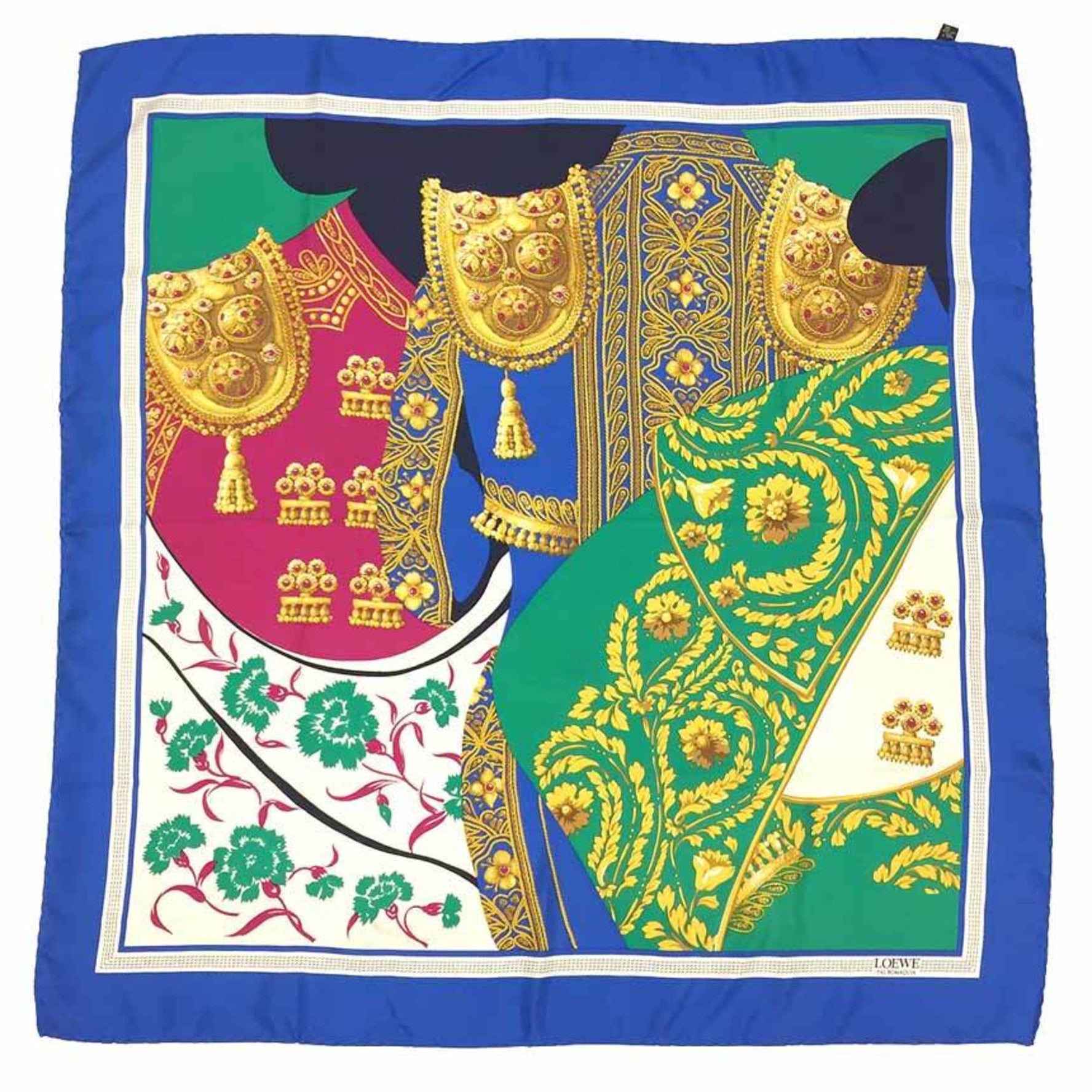LOEWE Scarf Muffler Carre TAUROM