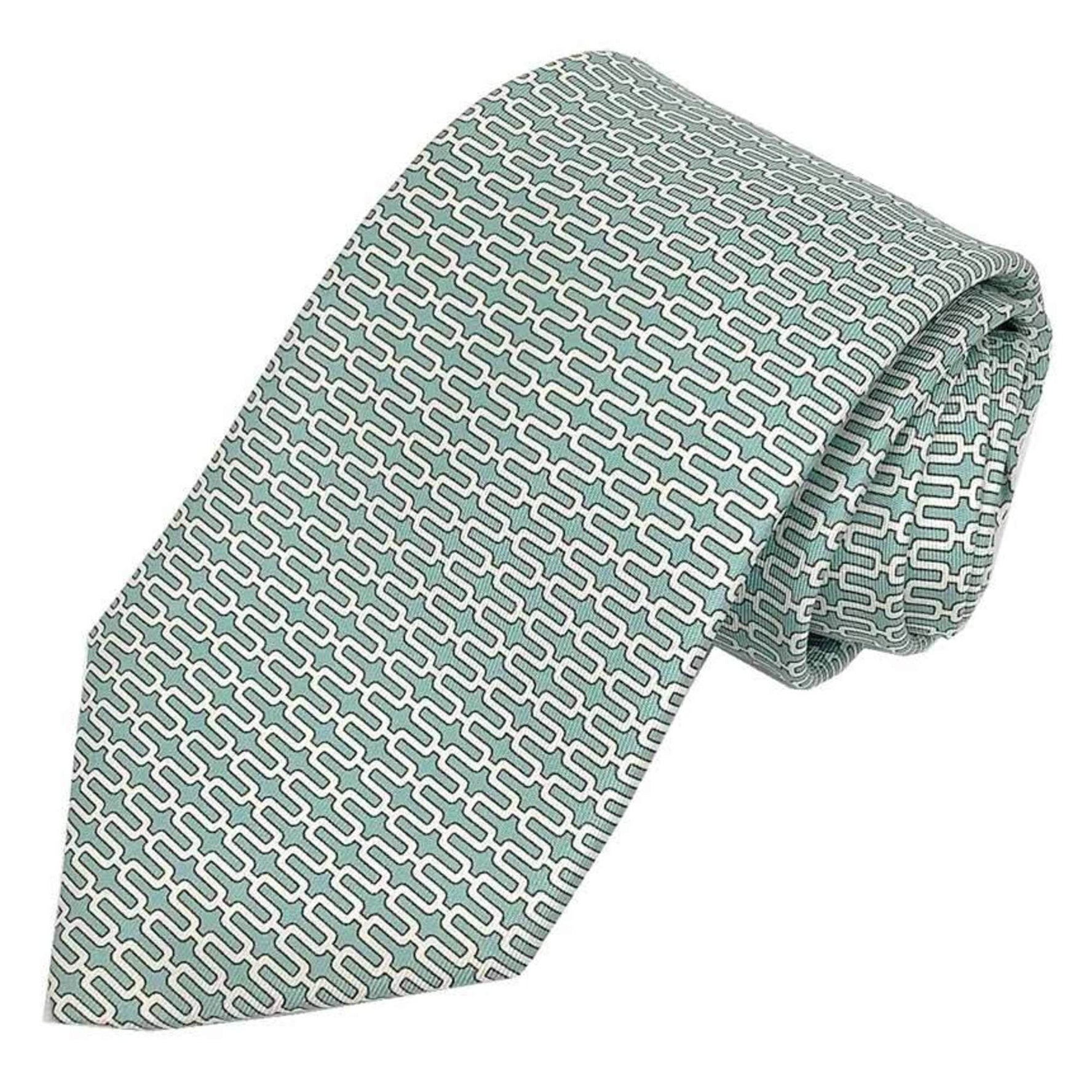 Hermes Hermès Silk Twill Tie CRAVATE Orange
