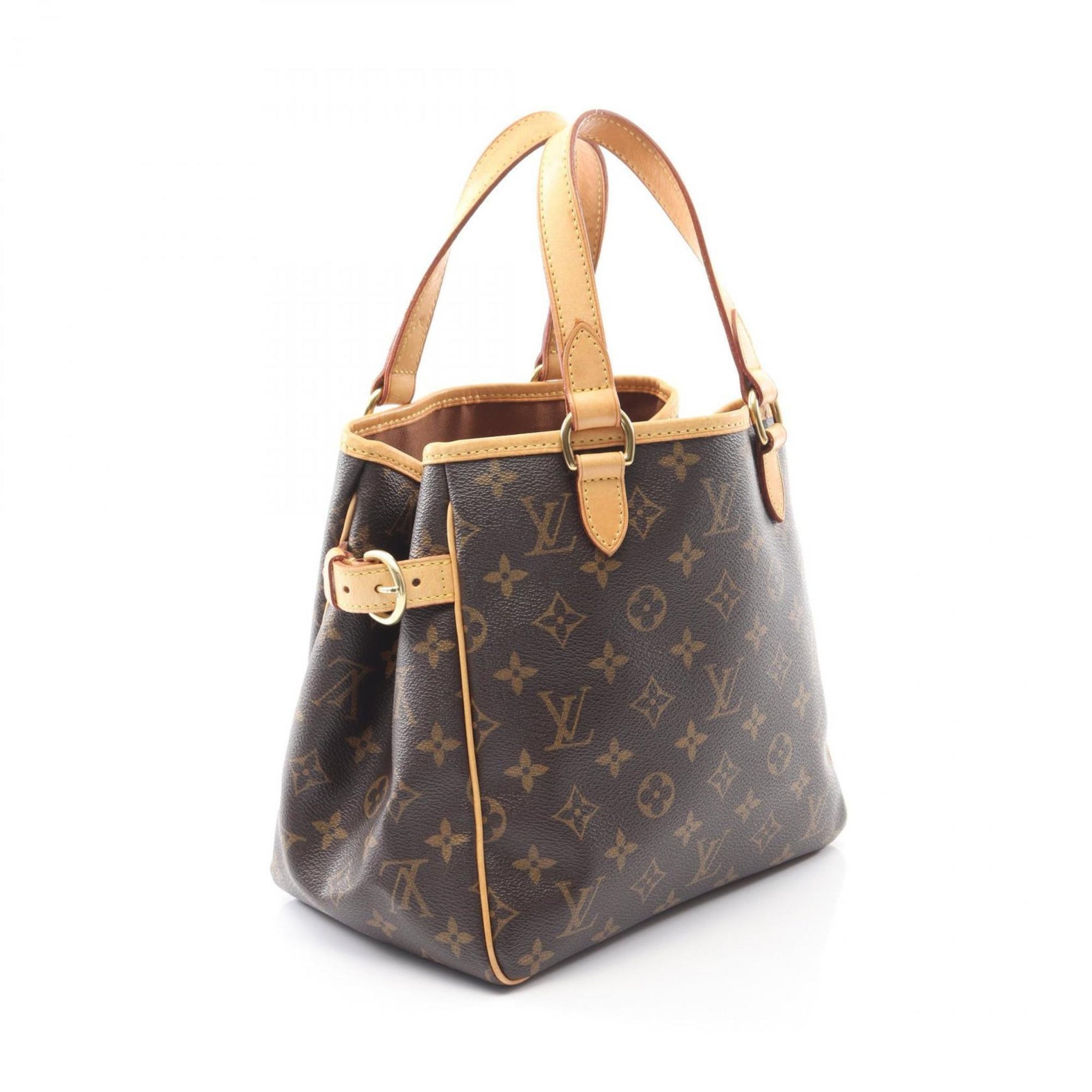 Louis Vuitton Batignolles handbag, coated canvas and leather, Monogram