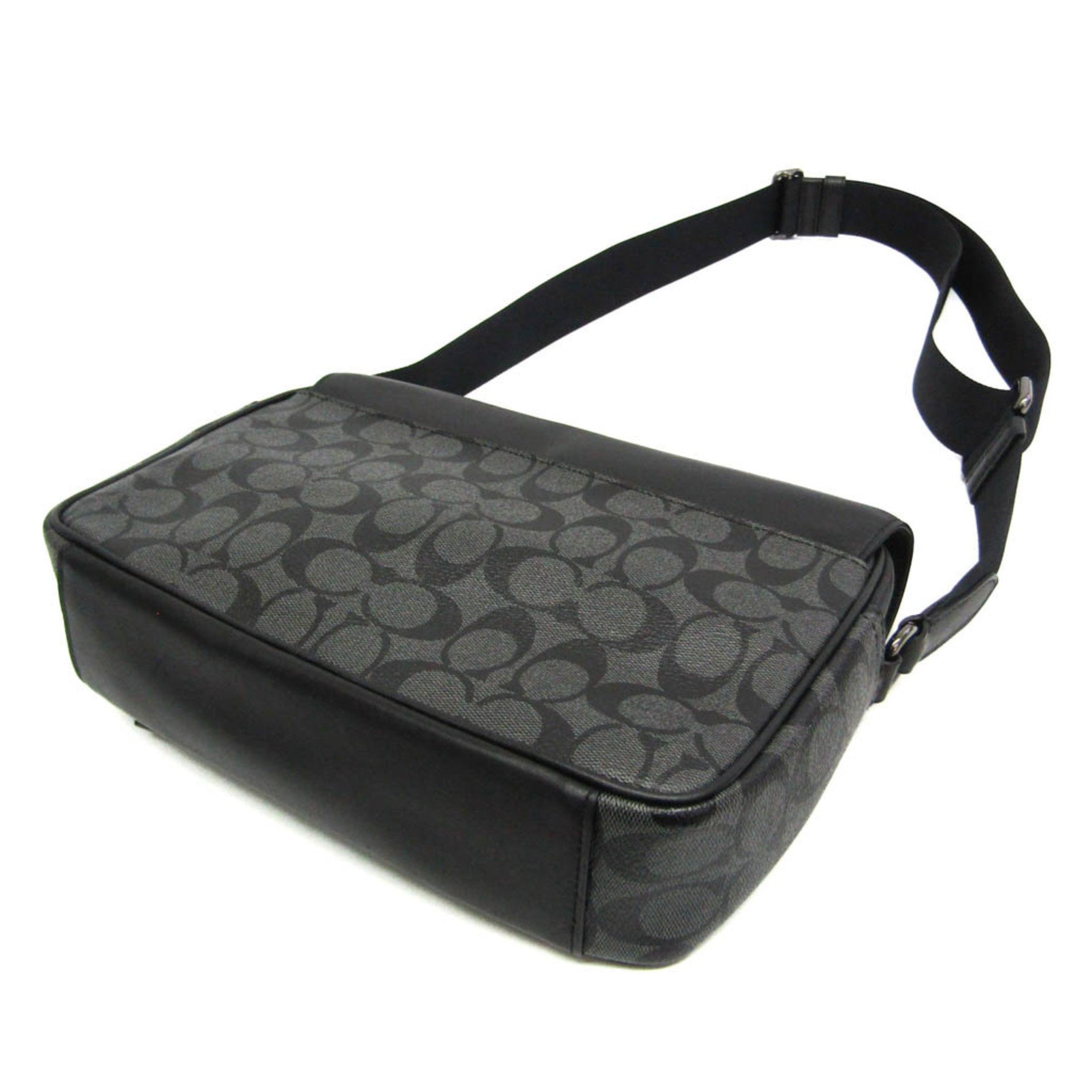Coach Signature Truck Crossbody PVC,Leather Shoulder Bag