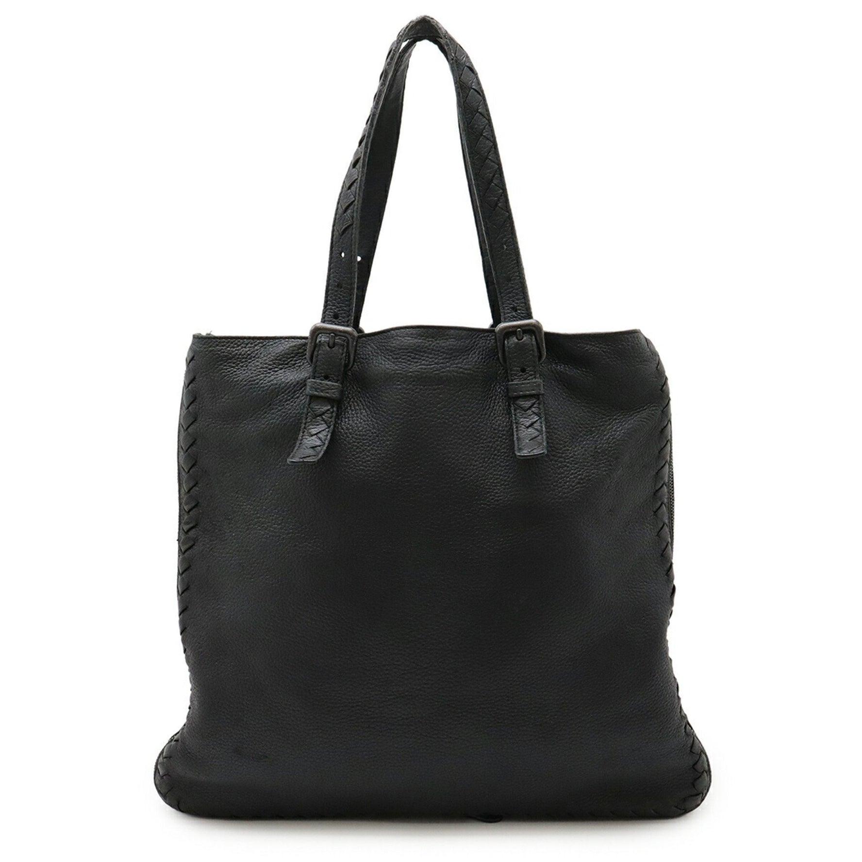 BOTTEGA VENETA Intrecciato Side Tote Bag Shoulder Leather