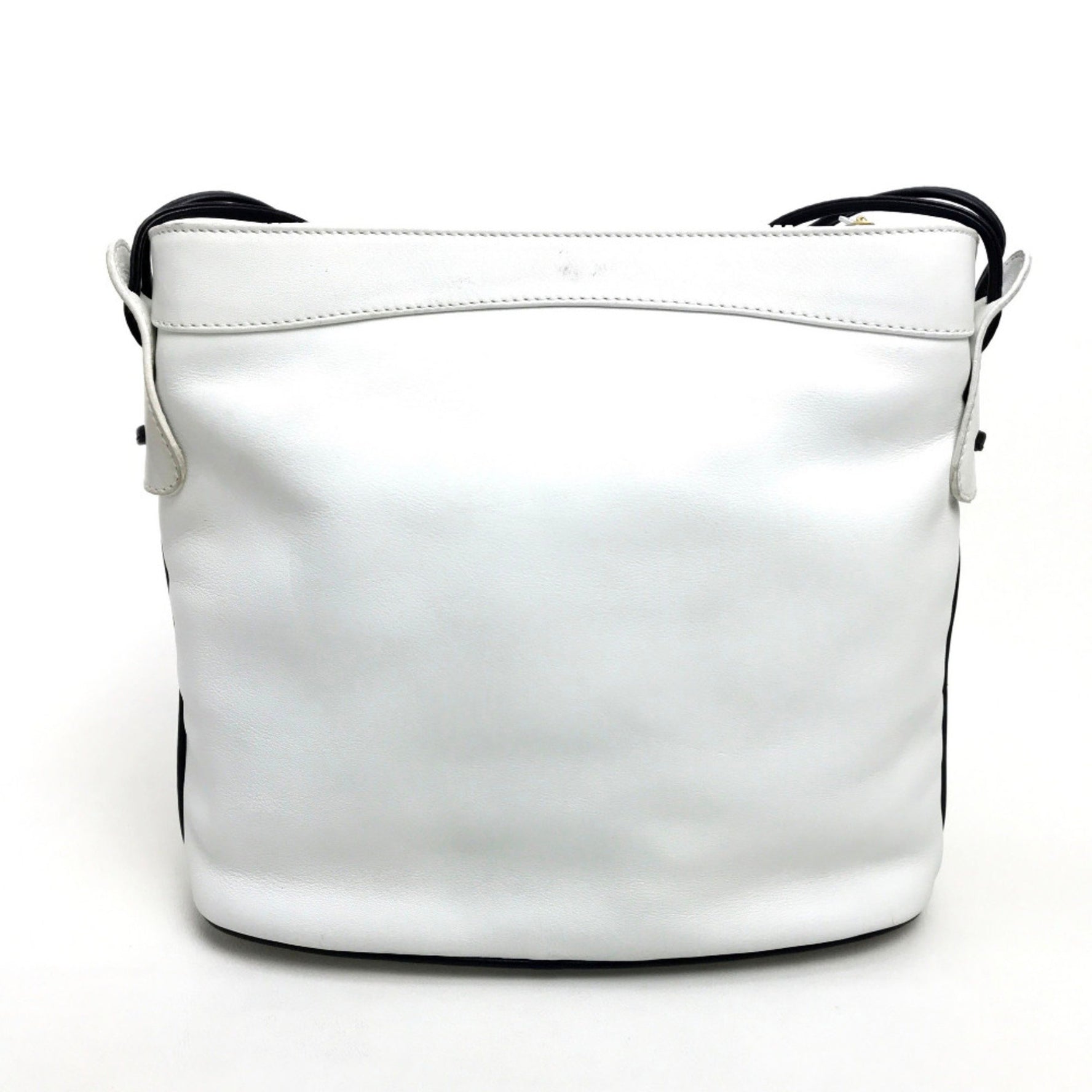 CELINE Ribbon motif Bag Shoulder Bag x Black