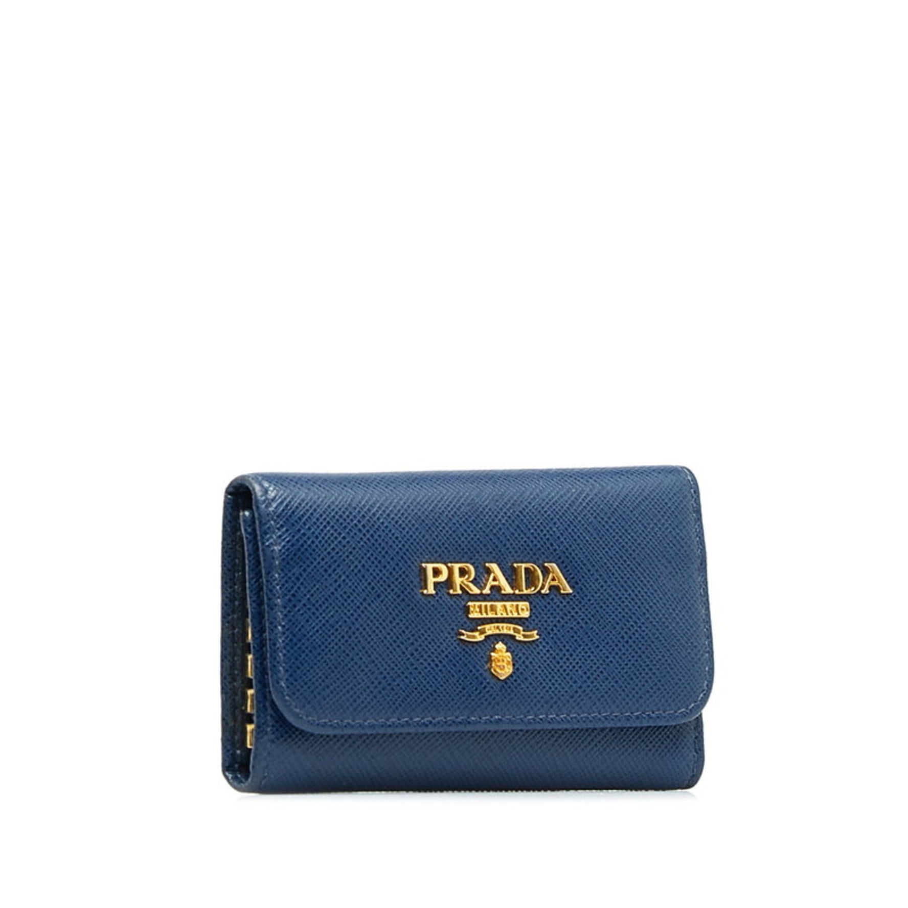 Prada Saffiano Key Case Leather