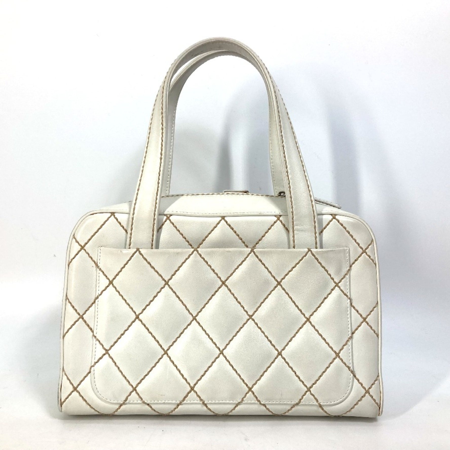 Chanel CC Mark bag Vintage Mini Duffle Bag Shoulder Bag Hand Bag