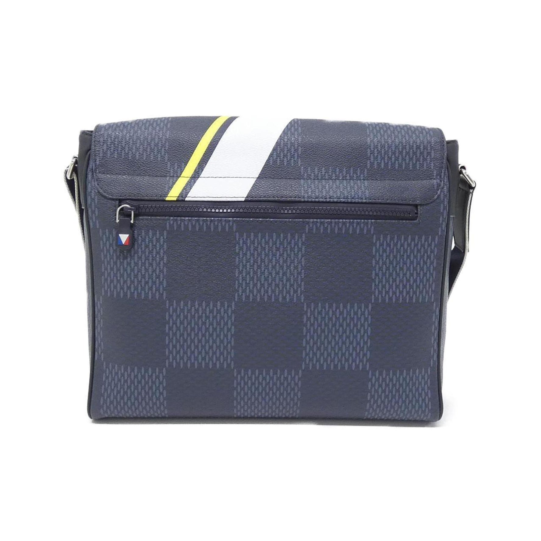 Louis Vuitton Damier Cobalt Latitude (America's Cup) District MM Shoulder Bag