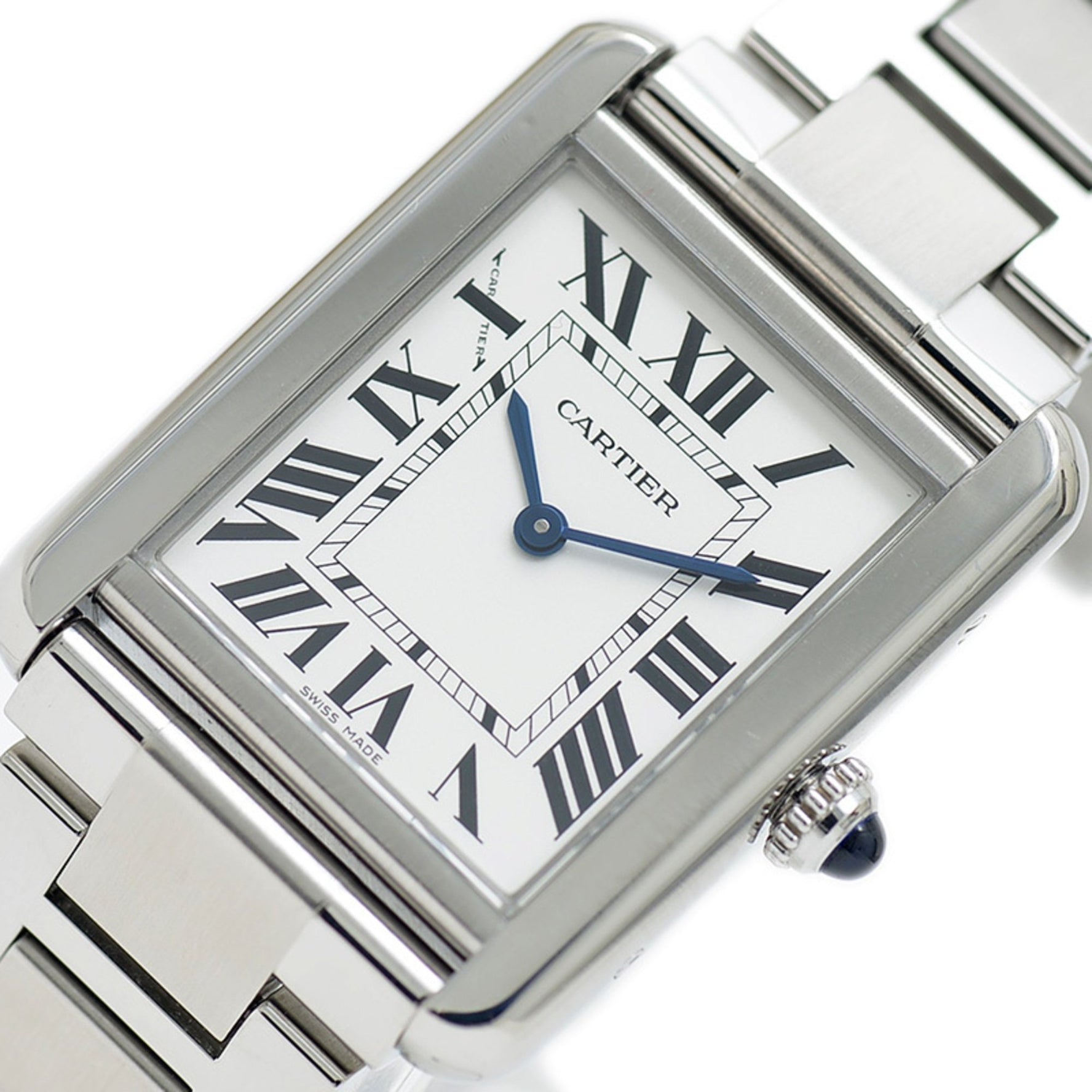 Cartier Tank Solo SM Silver Dial Quartz Watch