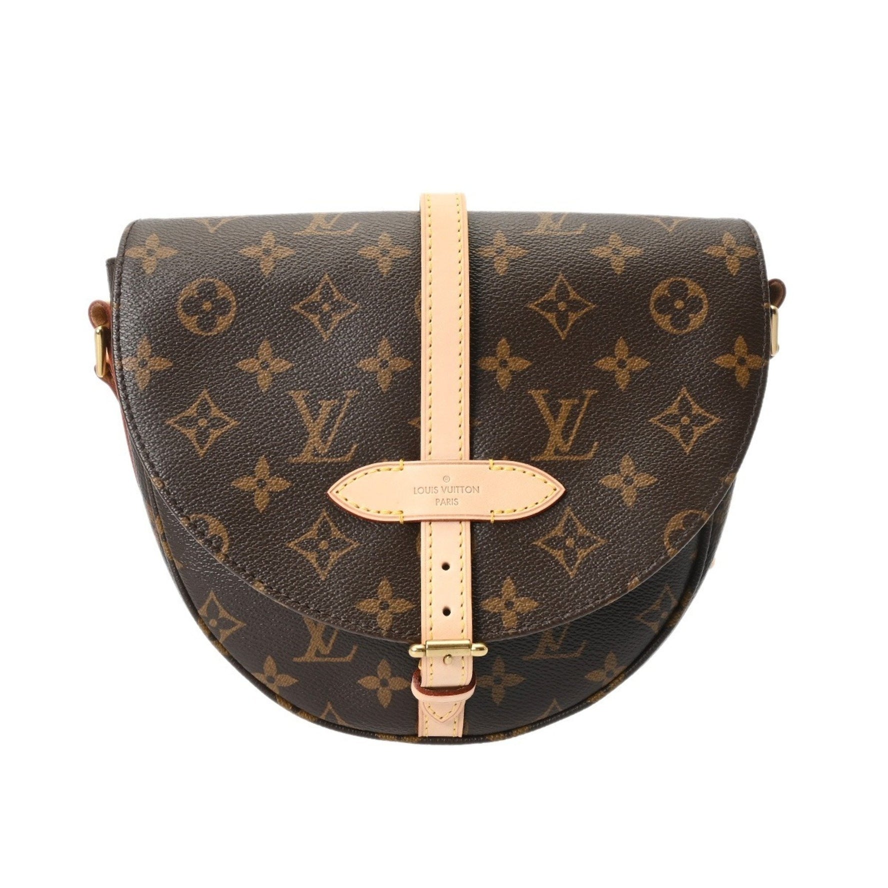 LOUIS VUITTON Monogram Chantilly PM Unisex Canvas Shoulder Bag, Like New