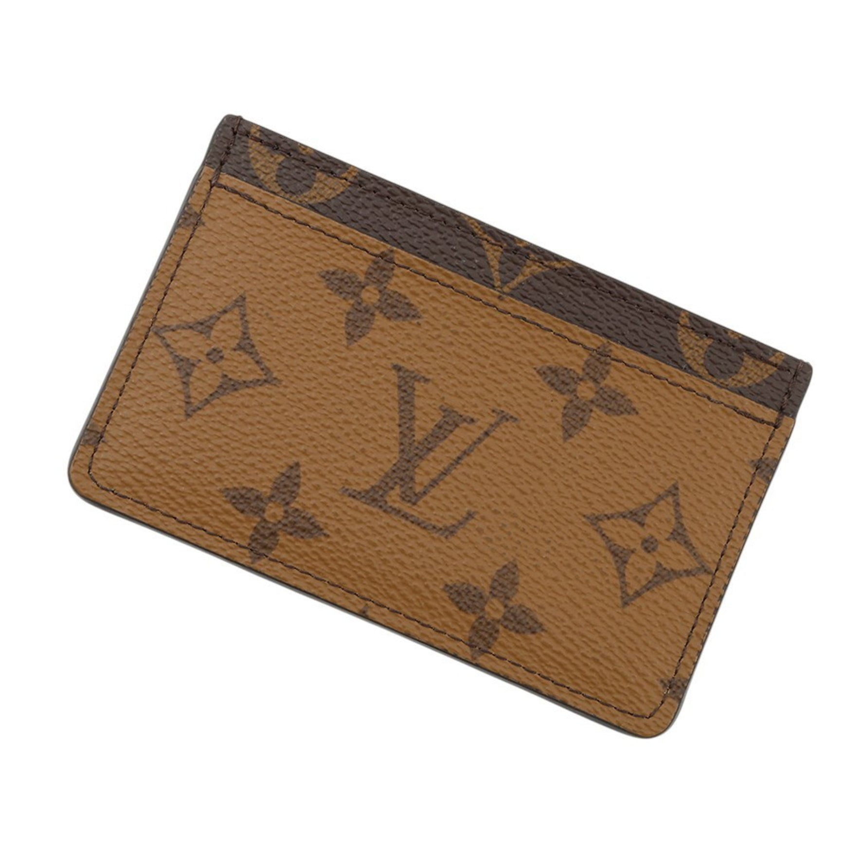 Louis Vuitton Monogram Reverse Card Case, Porte Carte Sample