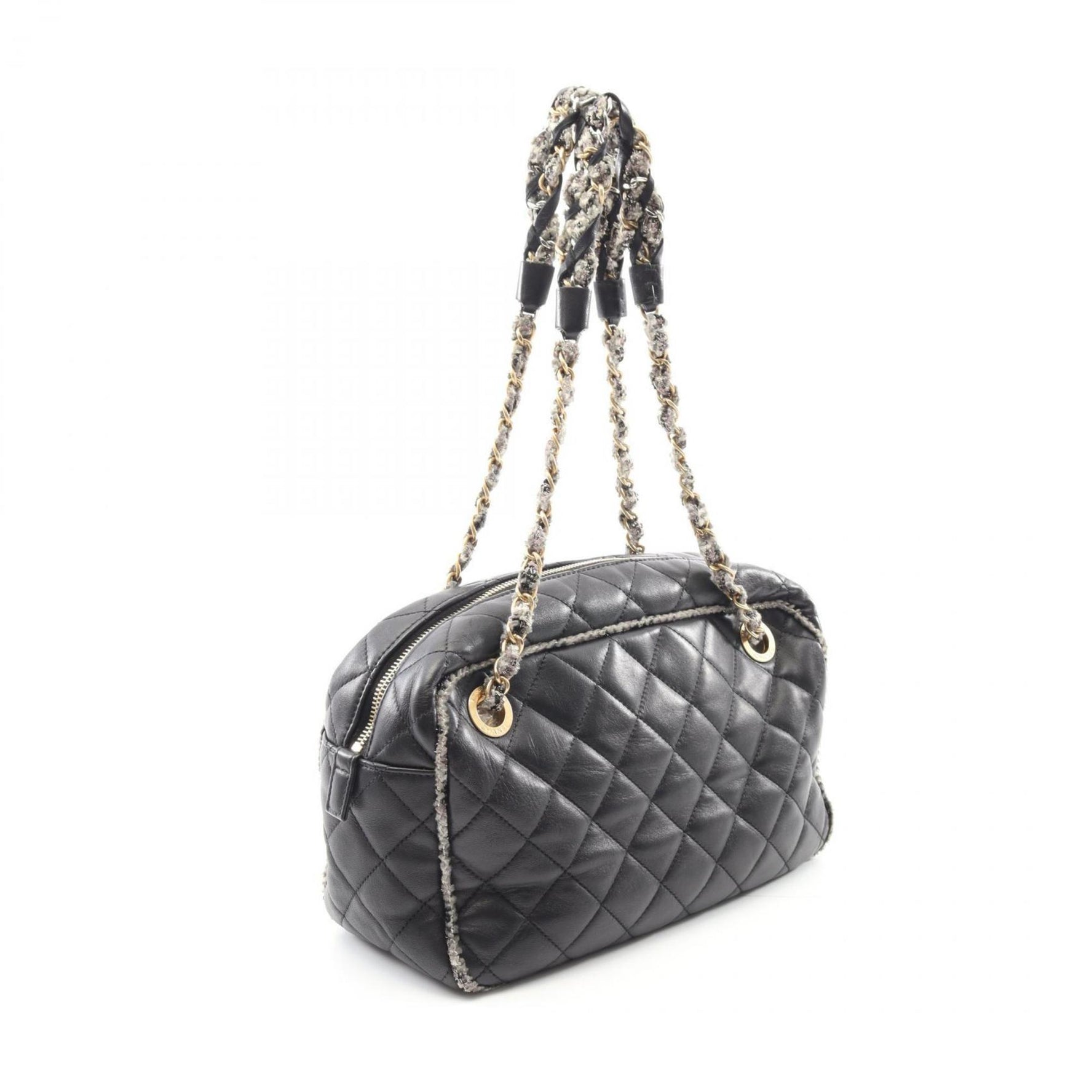CHANEL Matelasse Shoulder Bag, Lambskin Leather