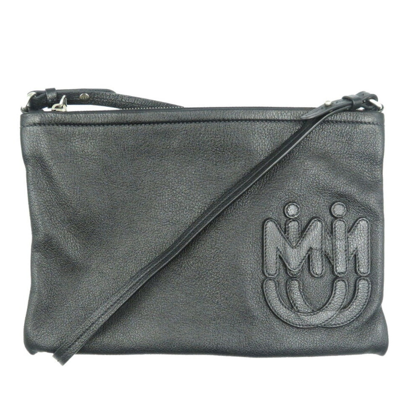 Miu Miu Miu Leather Shoulder Bag