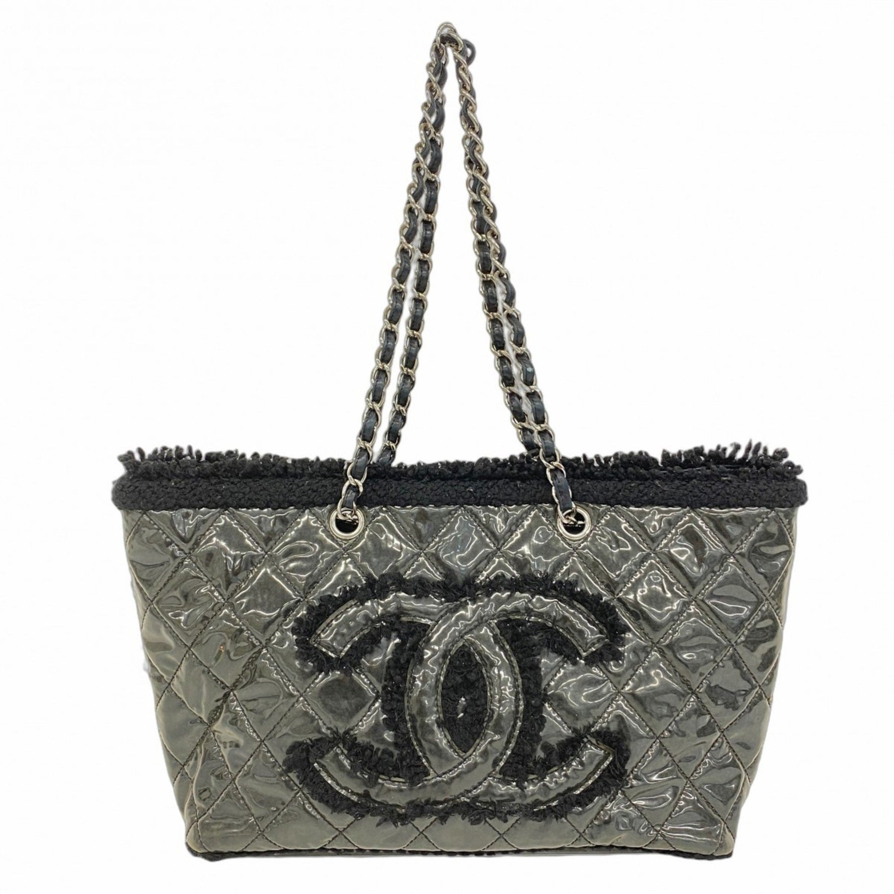 Chanel Matelasse Shoulder Bag, Chain Boa Vinyl