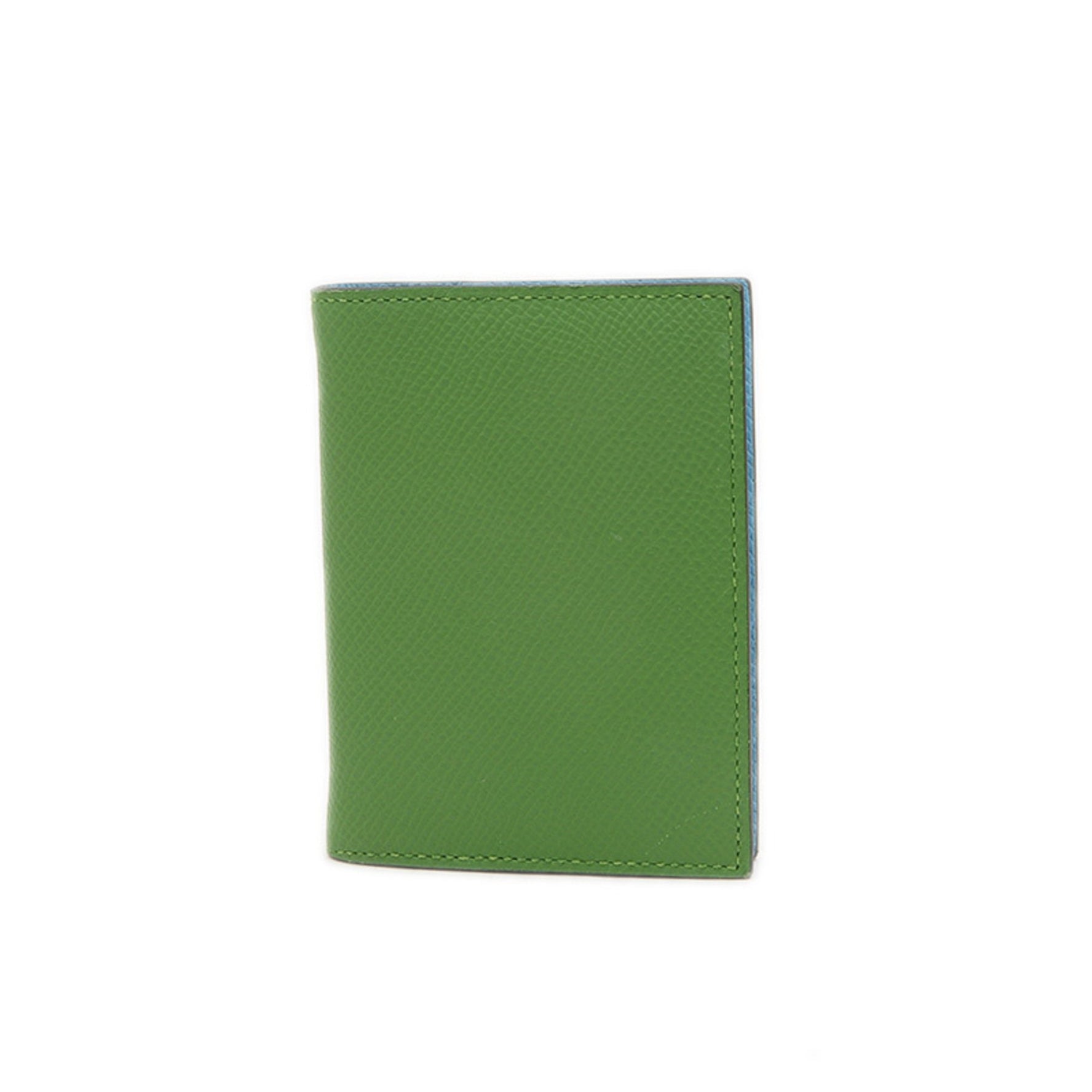 Hermes Agenda PM Diary Cover Verso Epson Vert Yucca Celeste B Engraved