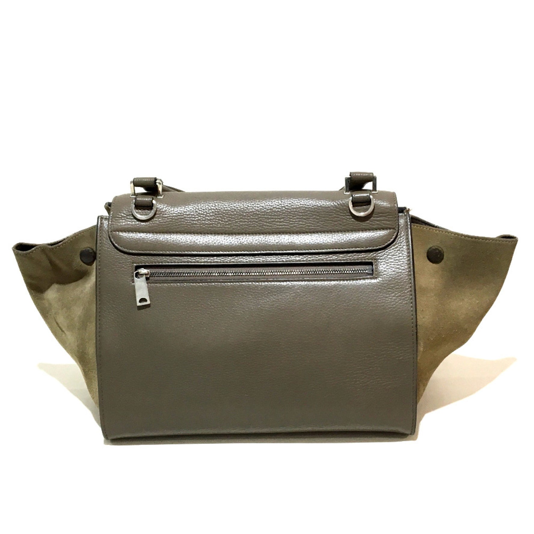 CELINE Bag Shoulder Bag Hand Bag Charcoal