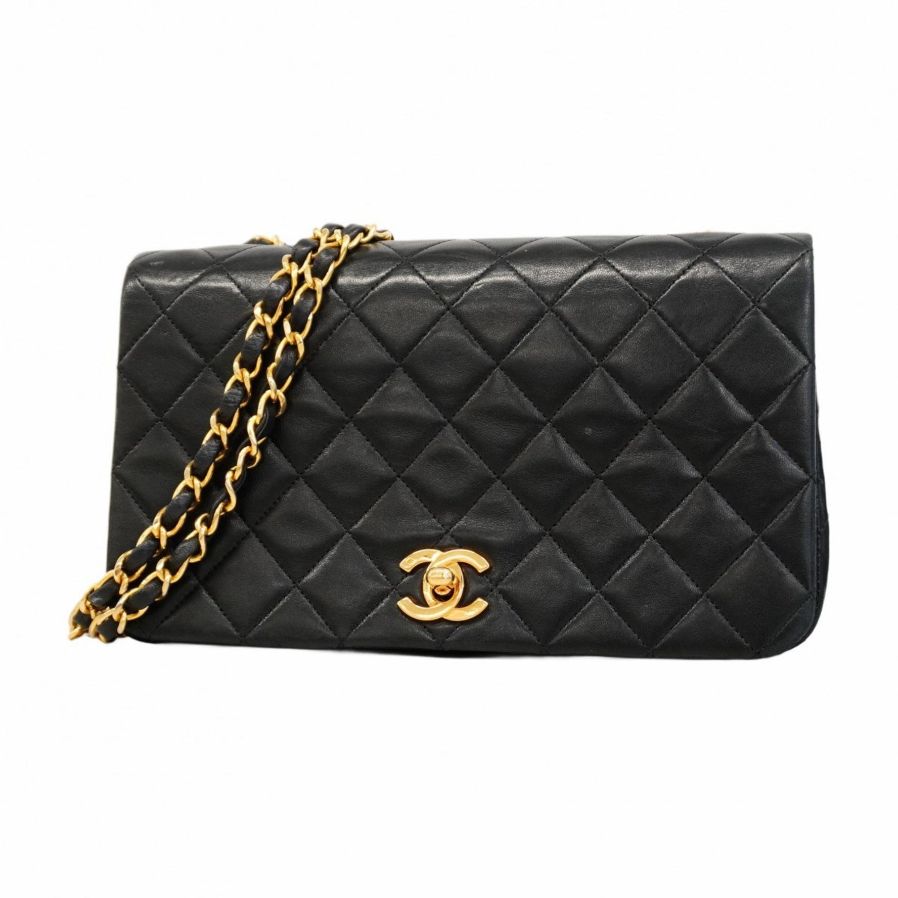 Chanel Matelasse Shoulder Bag with Chain Bag, Lambskin