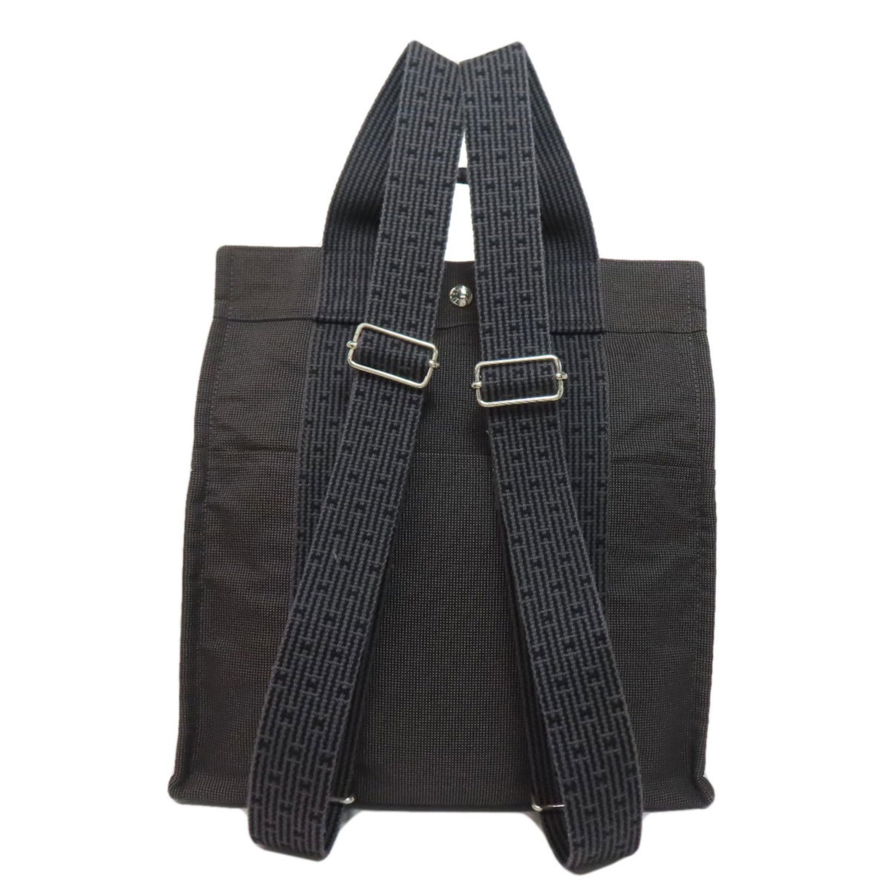 Hermes Hermès Airline Ad MM Backpack/Daypack Canvas
