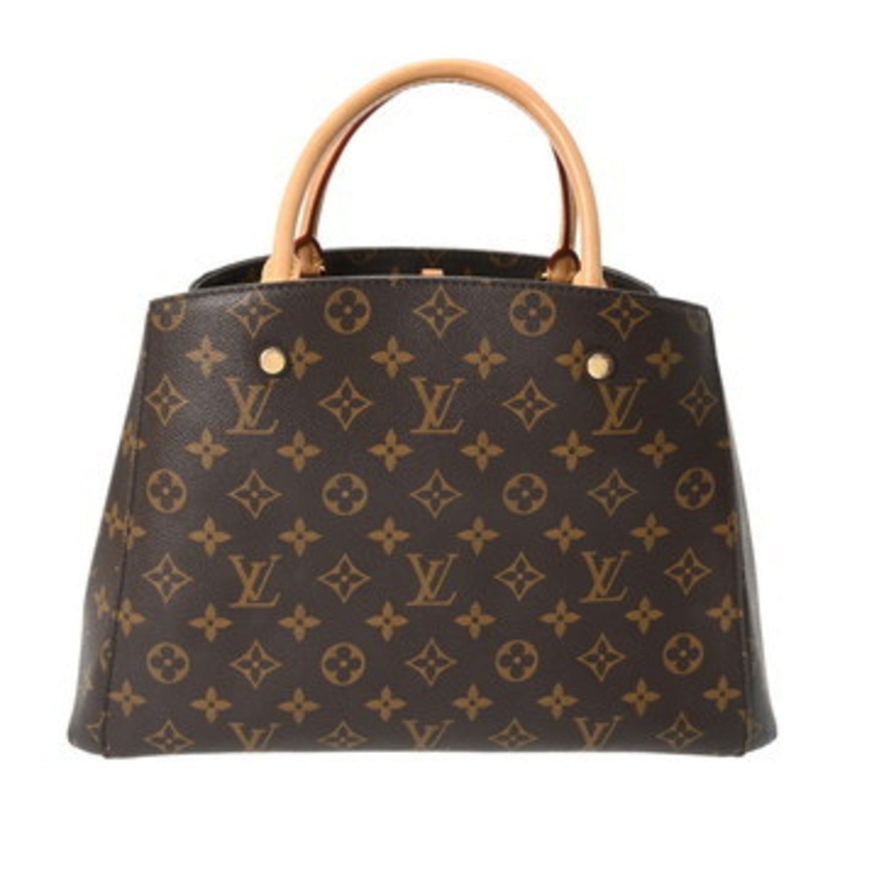 LOUIS VUITTON Monogram Montaigne MM Canvas Handbag
