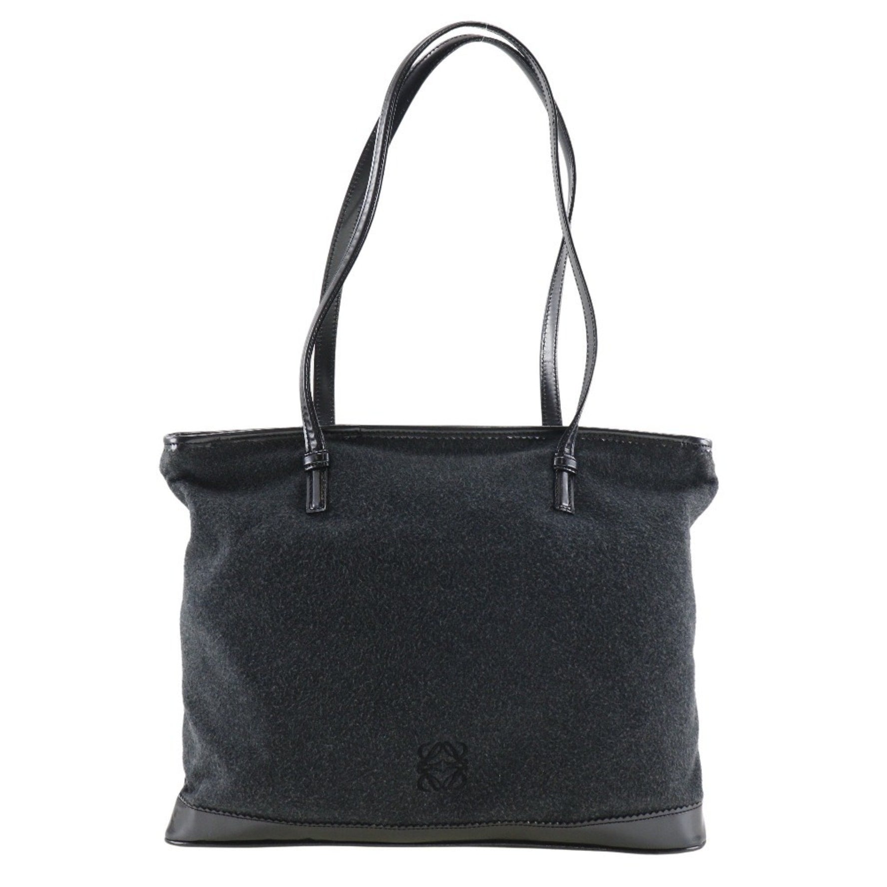 LOEWE Anagram Tote Bag Felt Grey