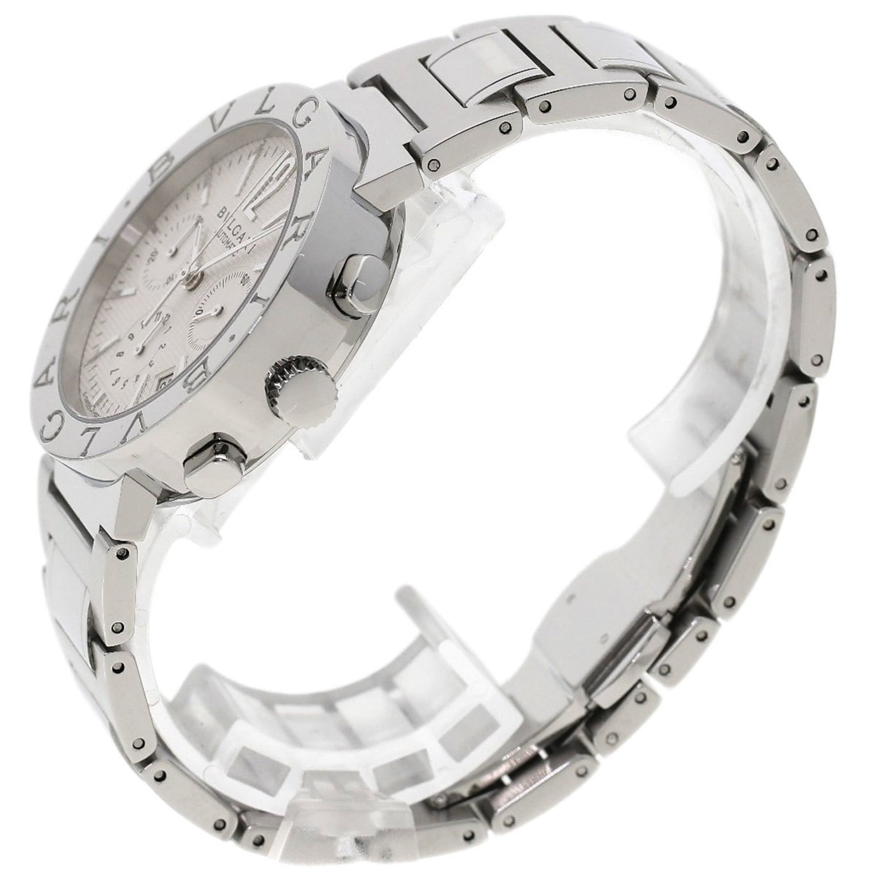 BVLGARI N Wristwatch Stainless Steel SS