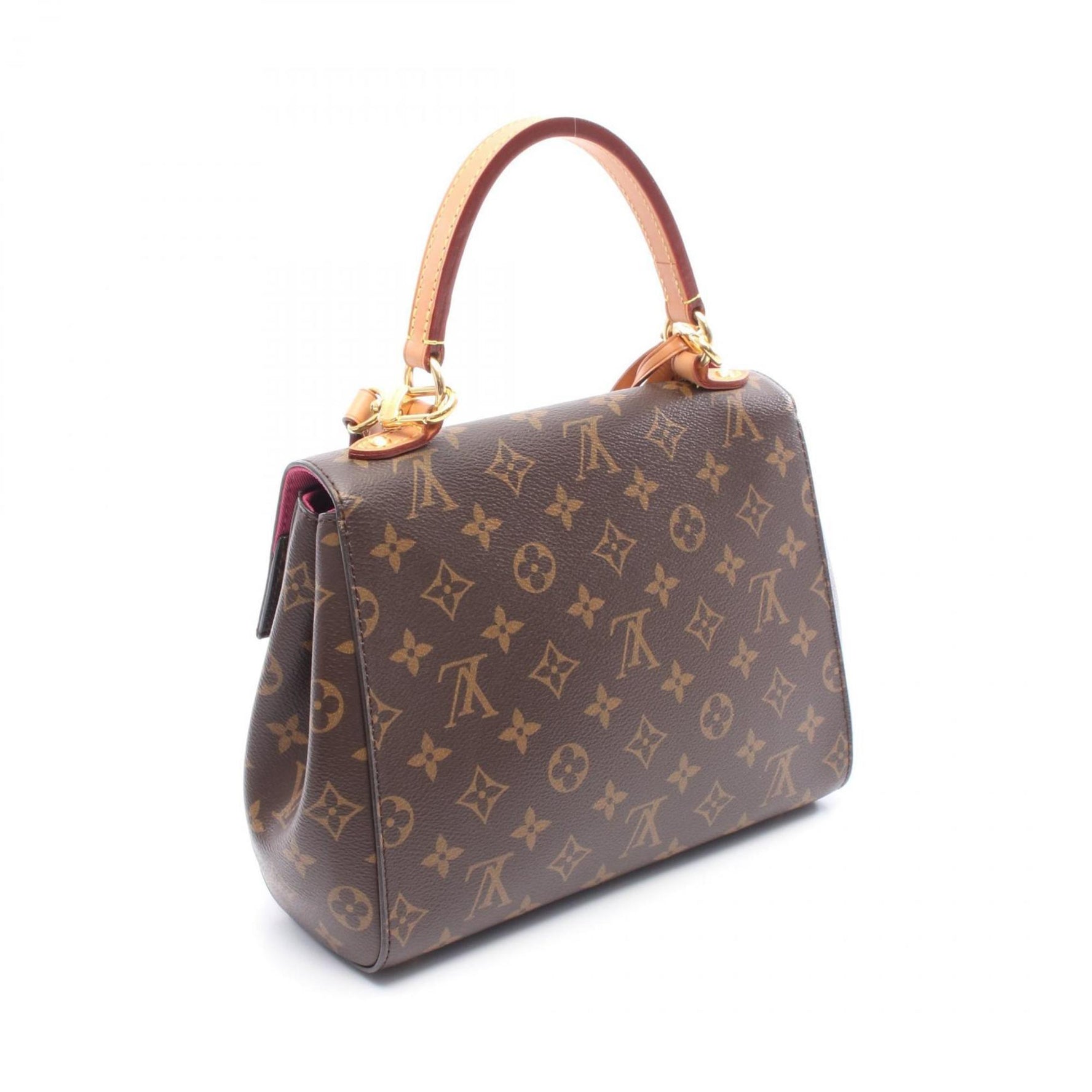 Louis Vuitton Cluny BB Handbag, PVC-Coated Canvas and Leather, Monogram