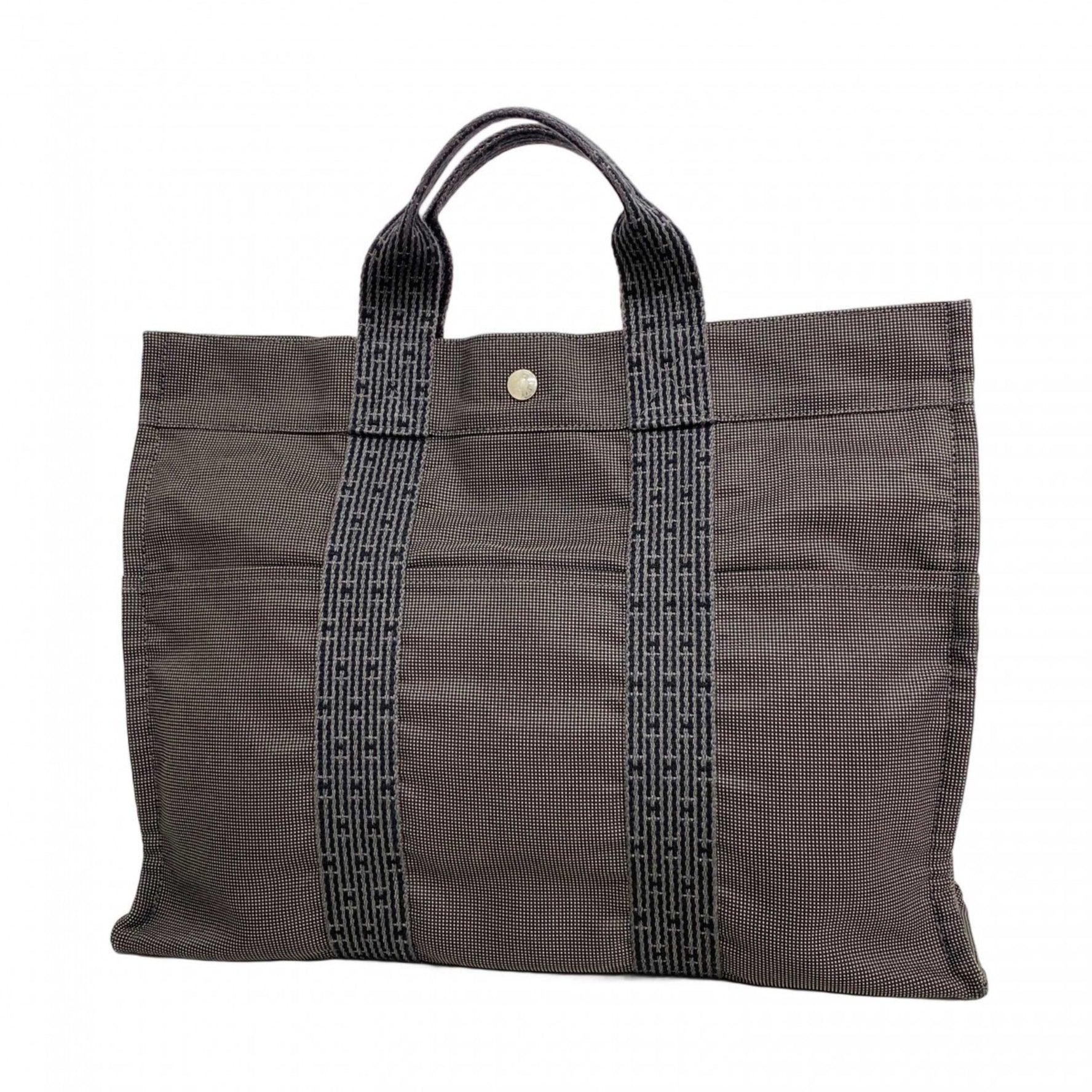 Hermes Hermès Air Line MM Tote Bag, Canvas