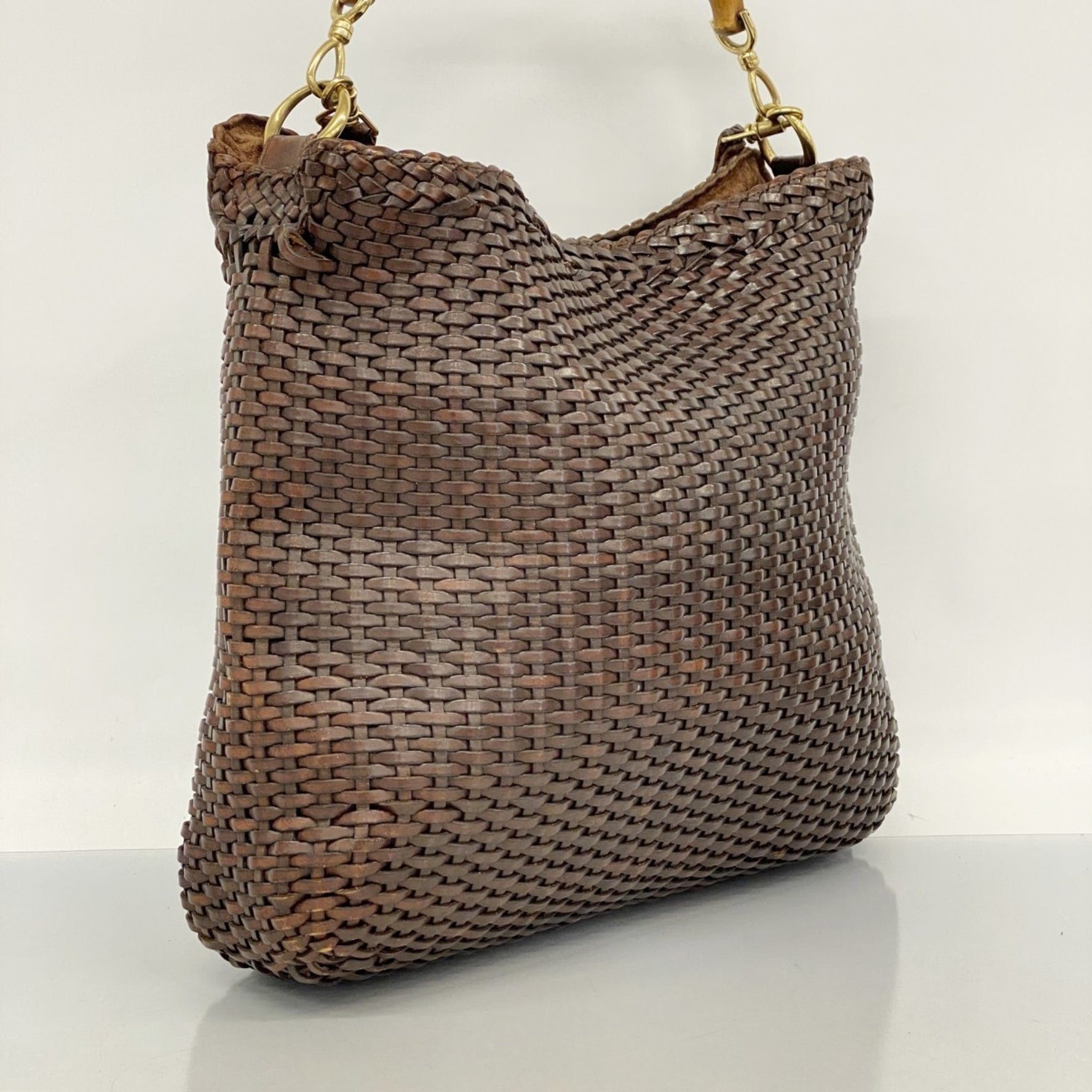 Gucci Bamboo Handbag 001 2404 1577 Leather Bag