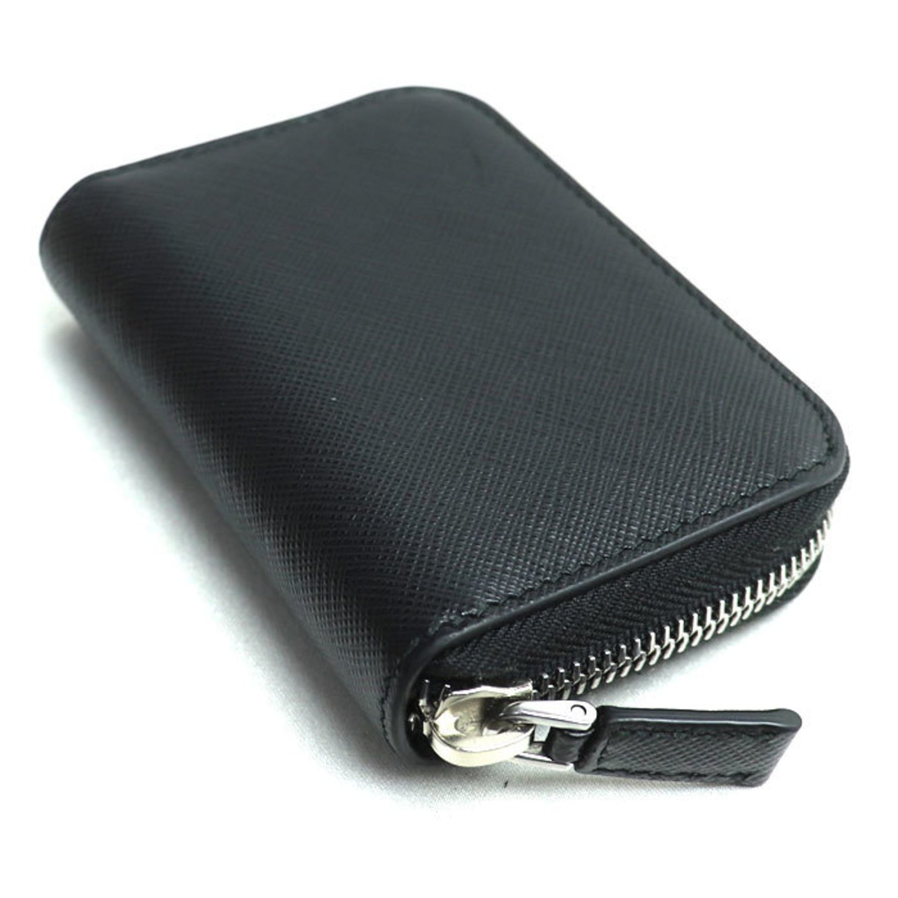 PRADA Saffiano Embossed Coin Case