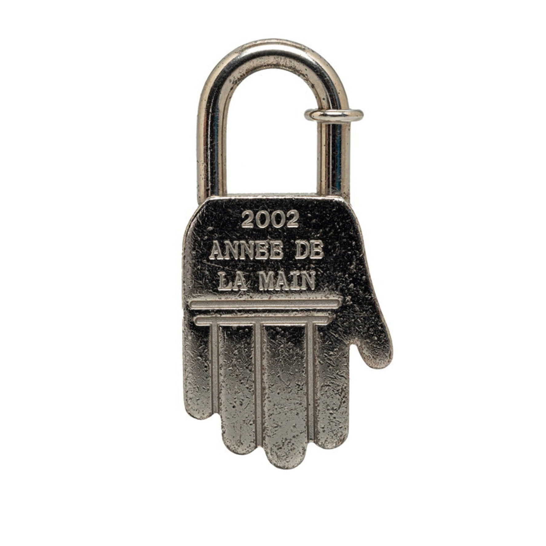 Hermes 2002 Limited Edition Hand Cadena Padlock Metal Ladies