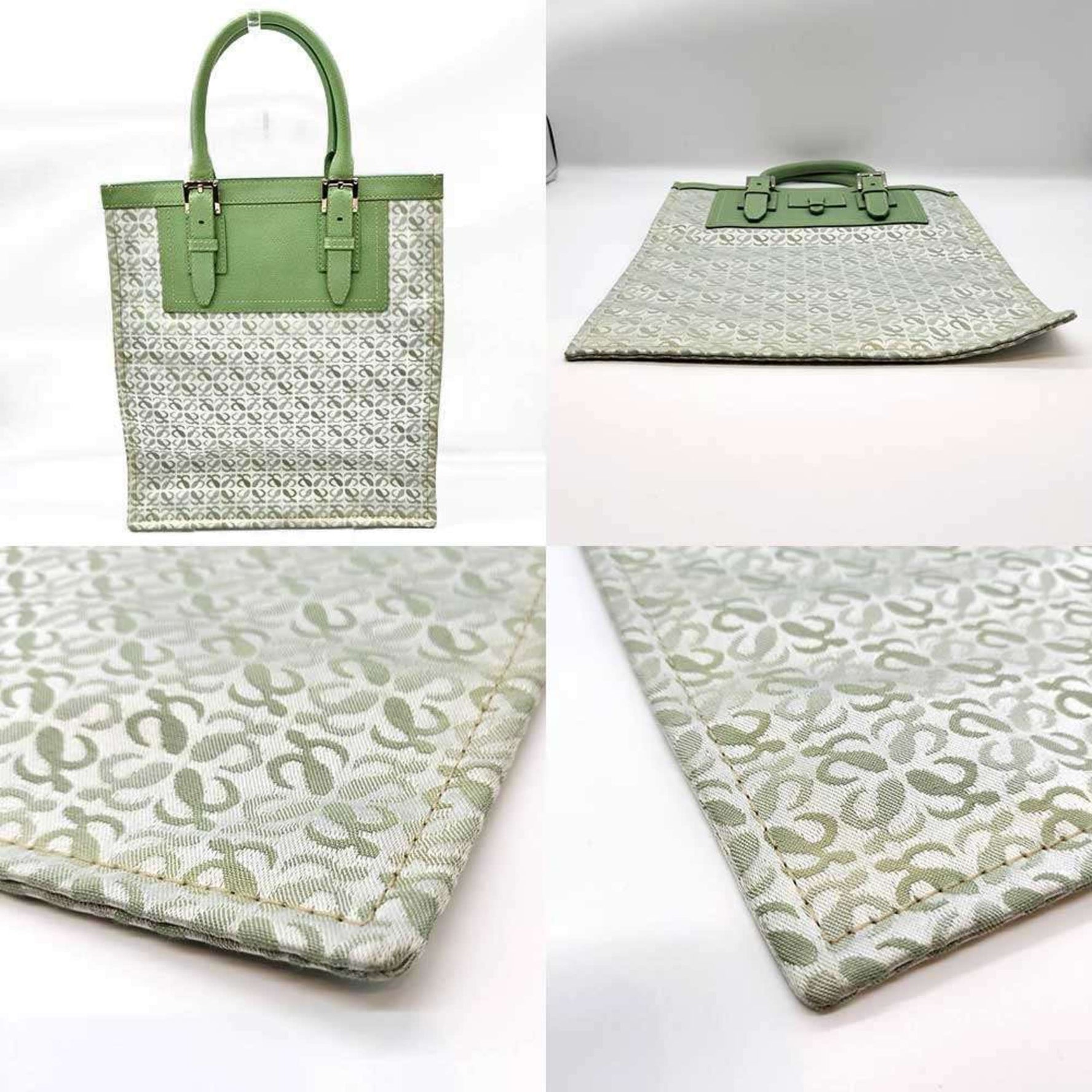 Loewe tote bag, flat handbag with anagram