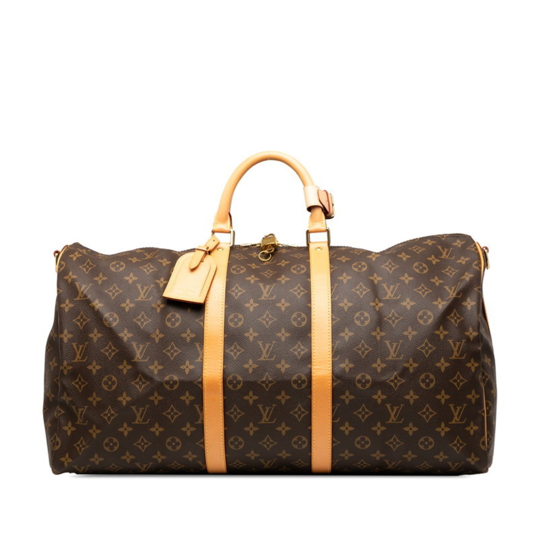 Louis Vuitton Monogram Keepall Bandouliere 55 Boston/Shoulder Bag, Leather