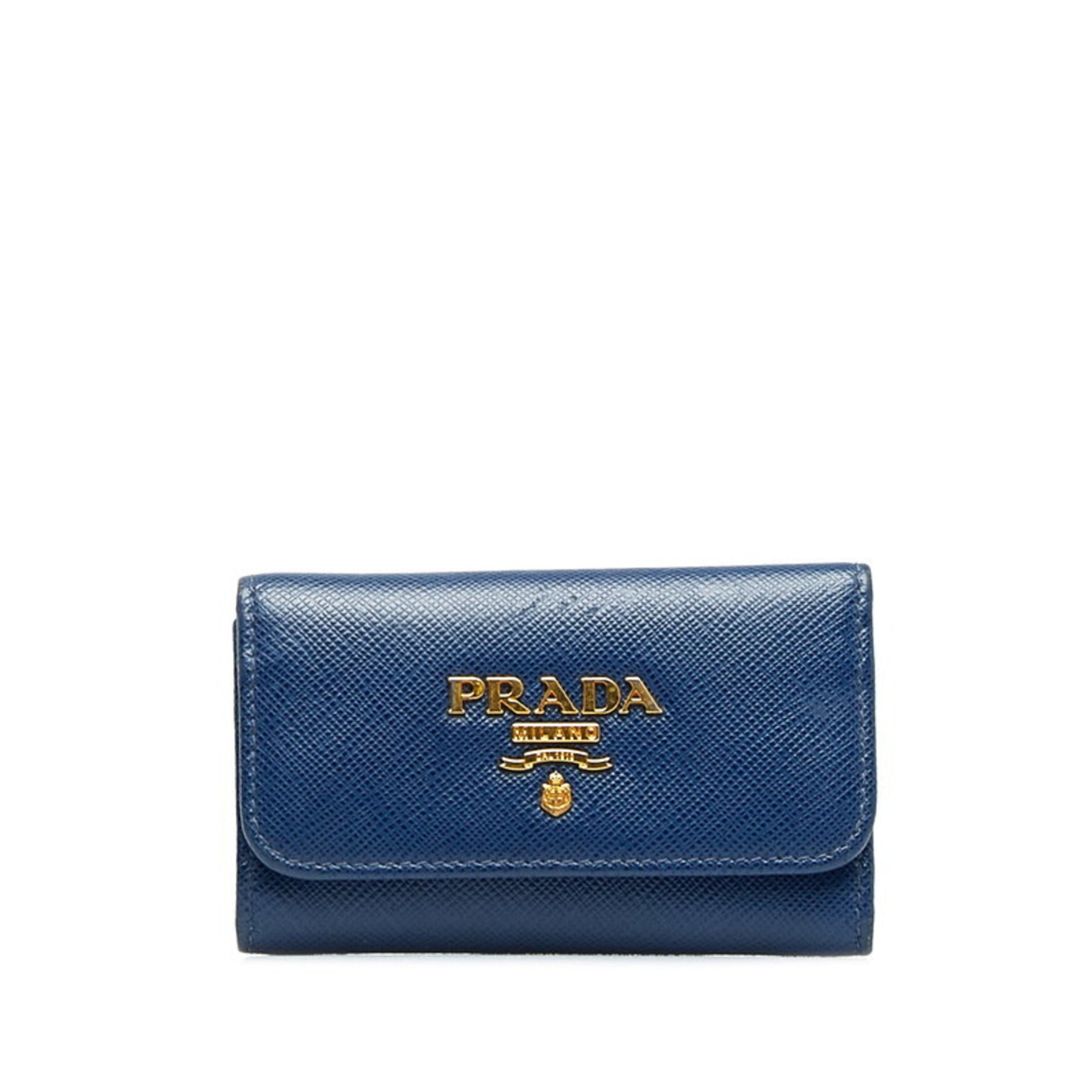 Prada Saffiano Key Case Leather