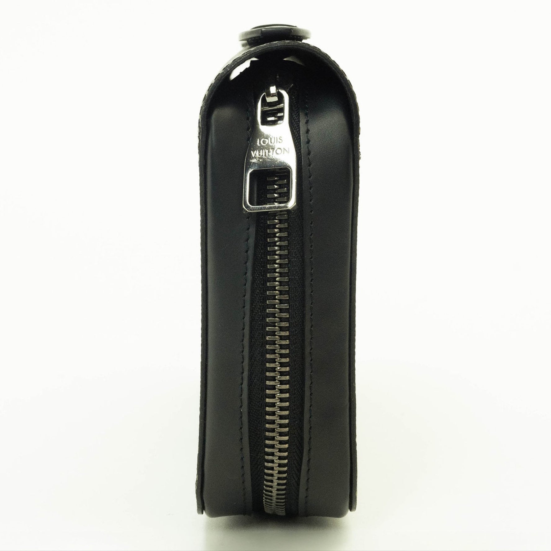 Louis Vuitton Zippy XL Clutch Bag Long Wallet Monogram Eclipse Black