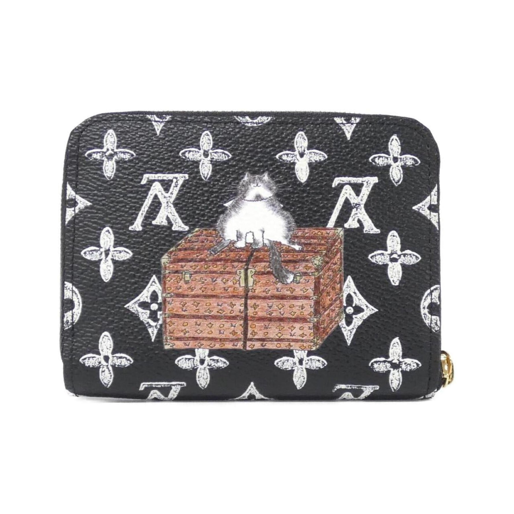 Louis Vuitton Catgram Zippy Coin Purse Wallets & Cases