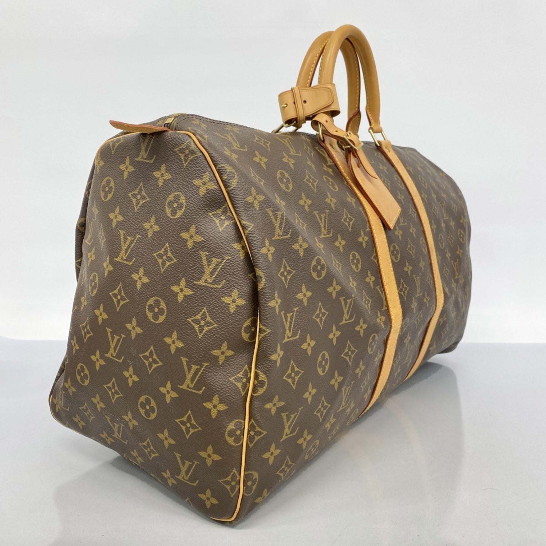 Louis Vuitton Monogram Keepall 55 Boston Bag Men's/Women's