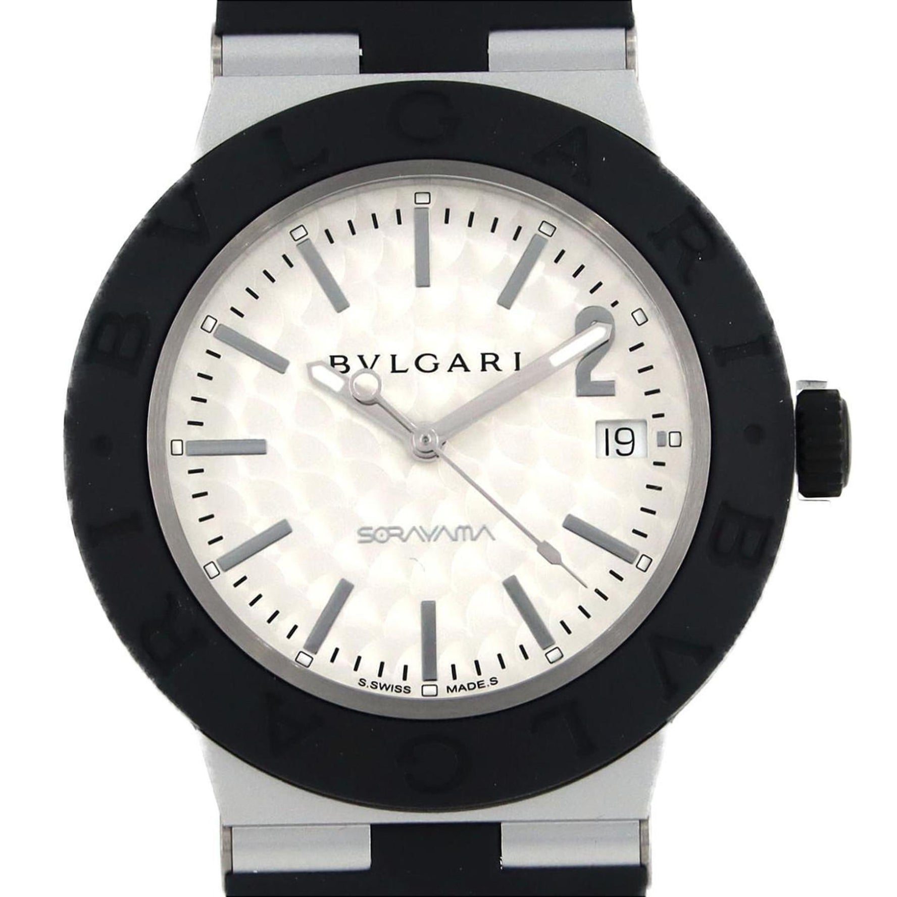BVLGARI Aluminium Hajime Sorayama LIMITED BB40AT Wristwatch Automatic