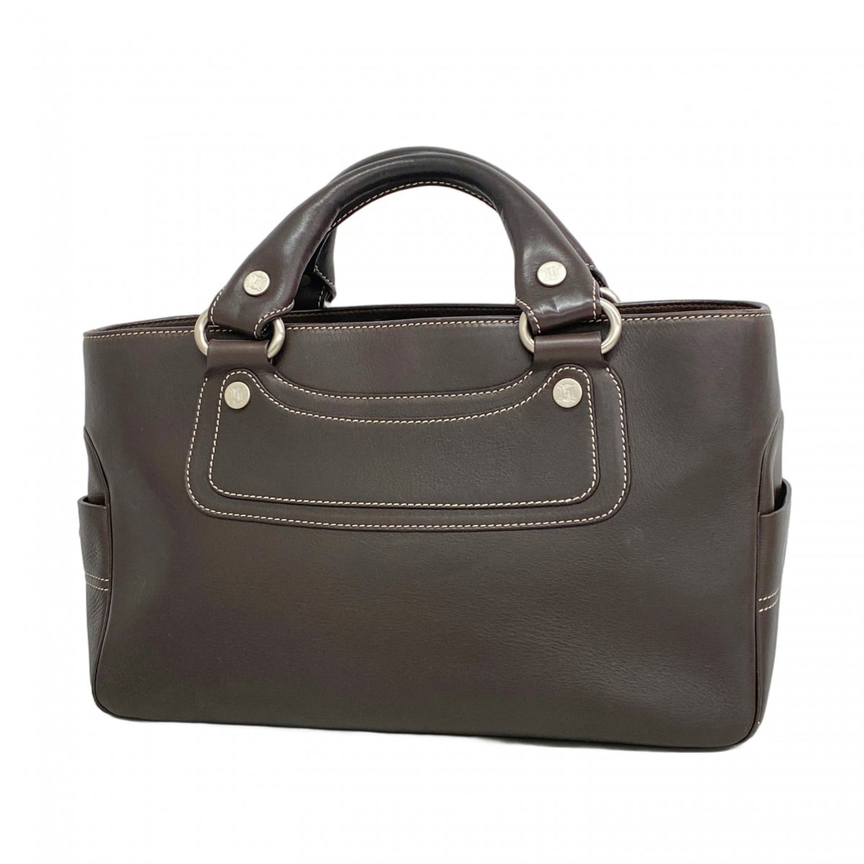 Celine Boogie Leather Handbag