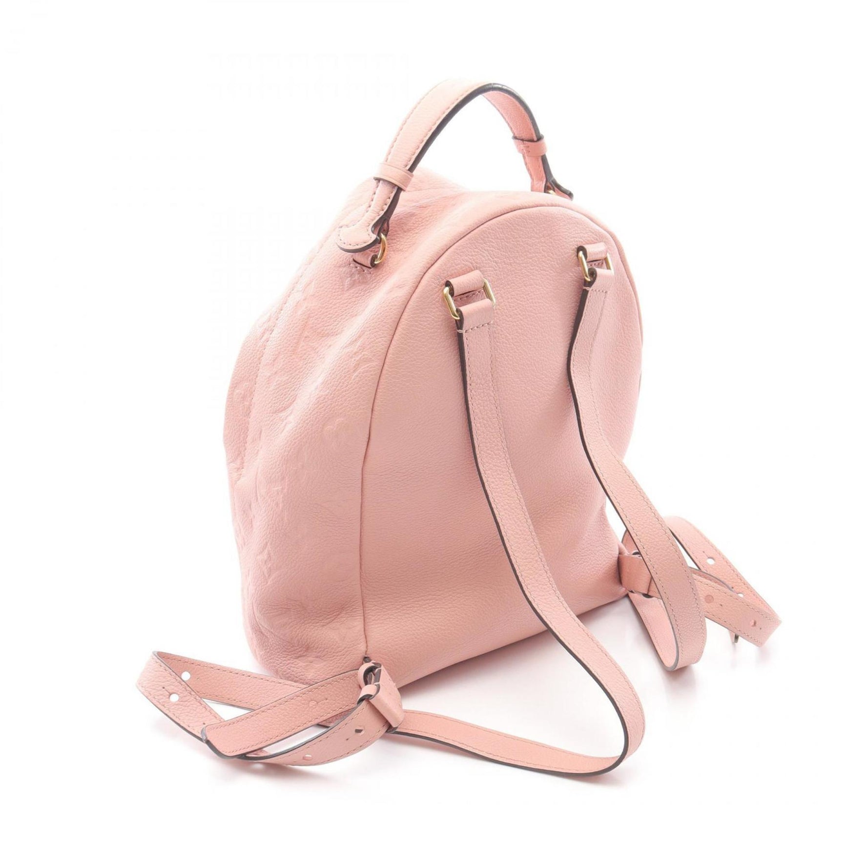 Louis Vuitton Sorbonne Backpack, Monogram Empreinte Leather, Pink