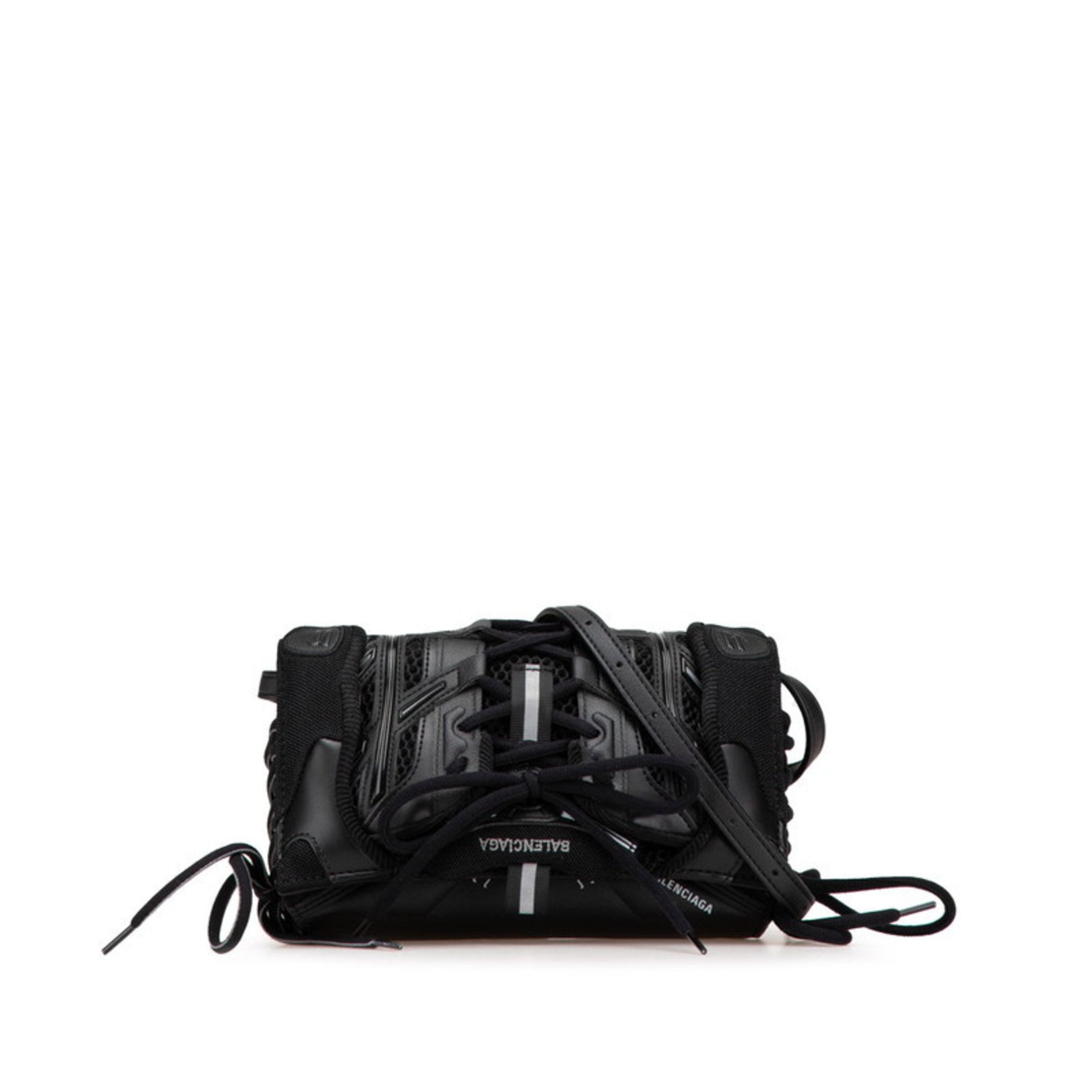 Balenciaga Sneakerhead Mini Shoulder Bag with Phone Holder, Nylon and Leather