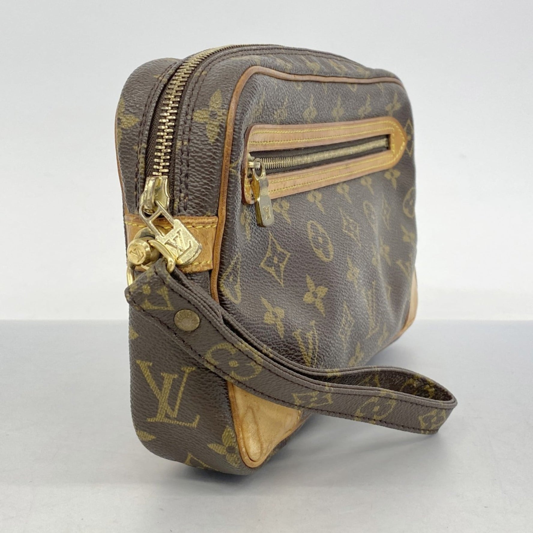 Louis Vuitton Monogram Marly Dragonne GM Clutch Bag