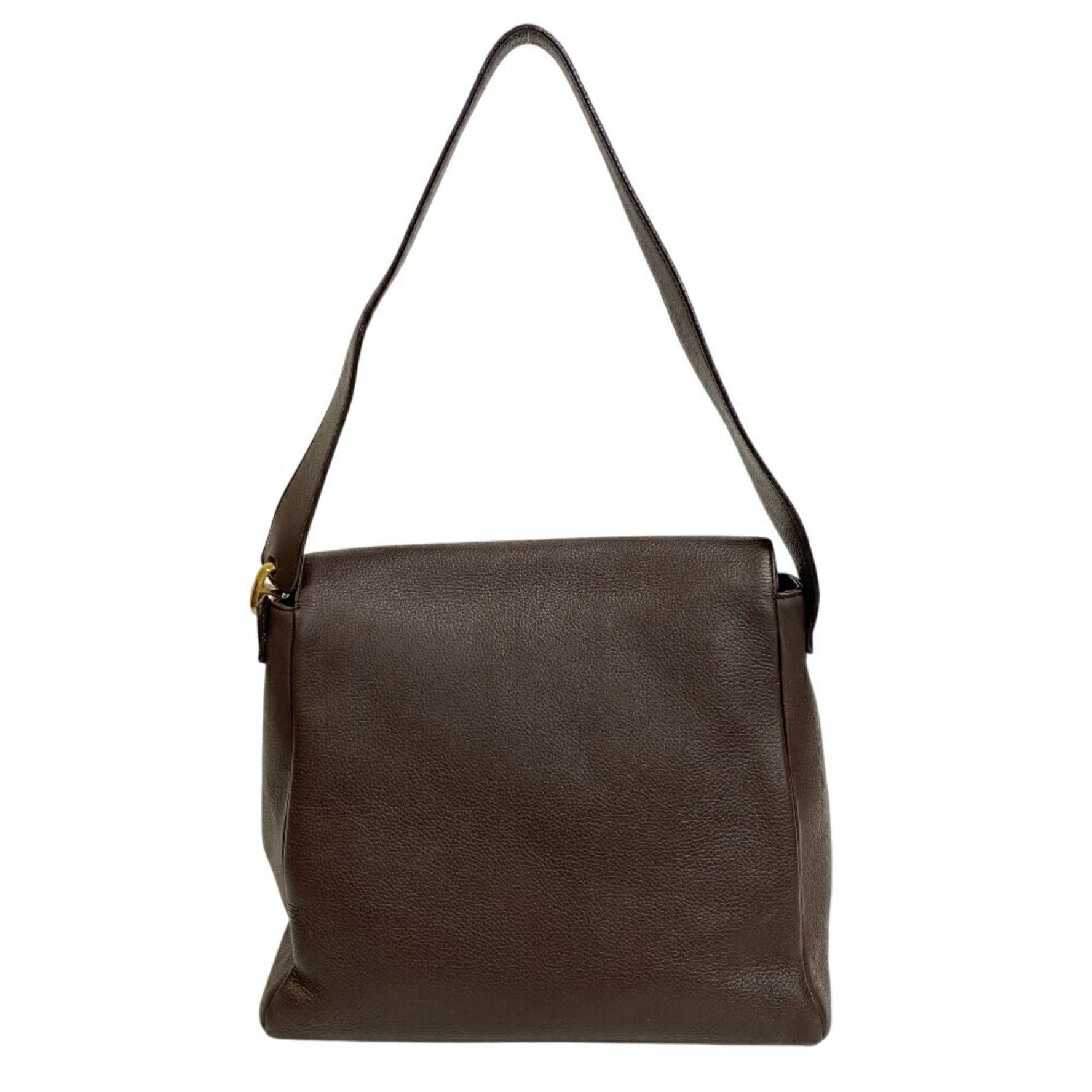 LOEWE 1846 Embossed Flap Shoulder Bag